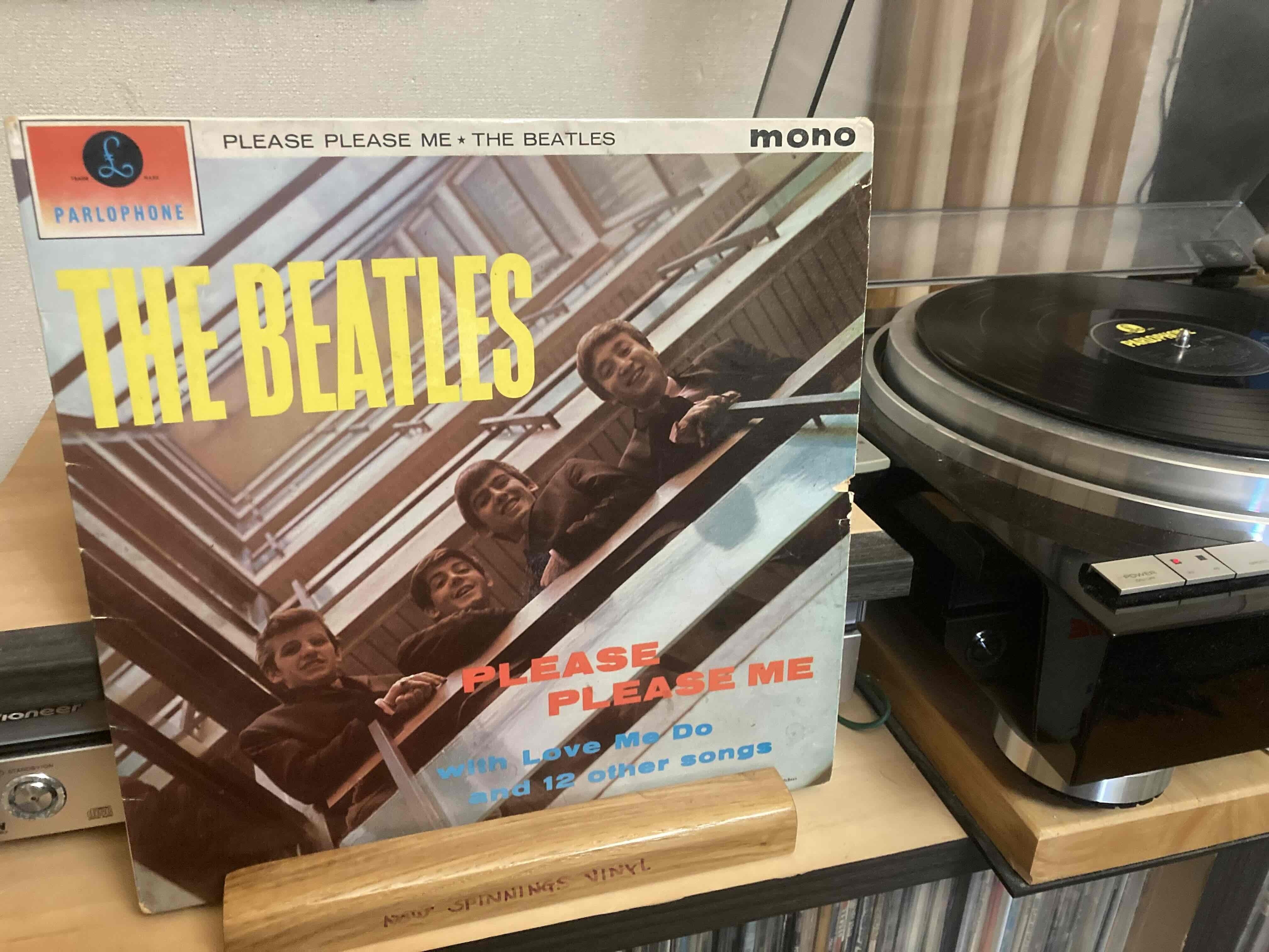 ビートルズ 名盤 レコード プリーズプリーズミー UKオリジナルモノ盤