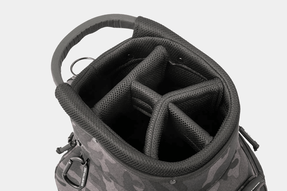 ゼロハリバートン ゴルフ｜カモフラージュ柄が映える、大人の春夏限定