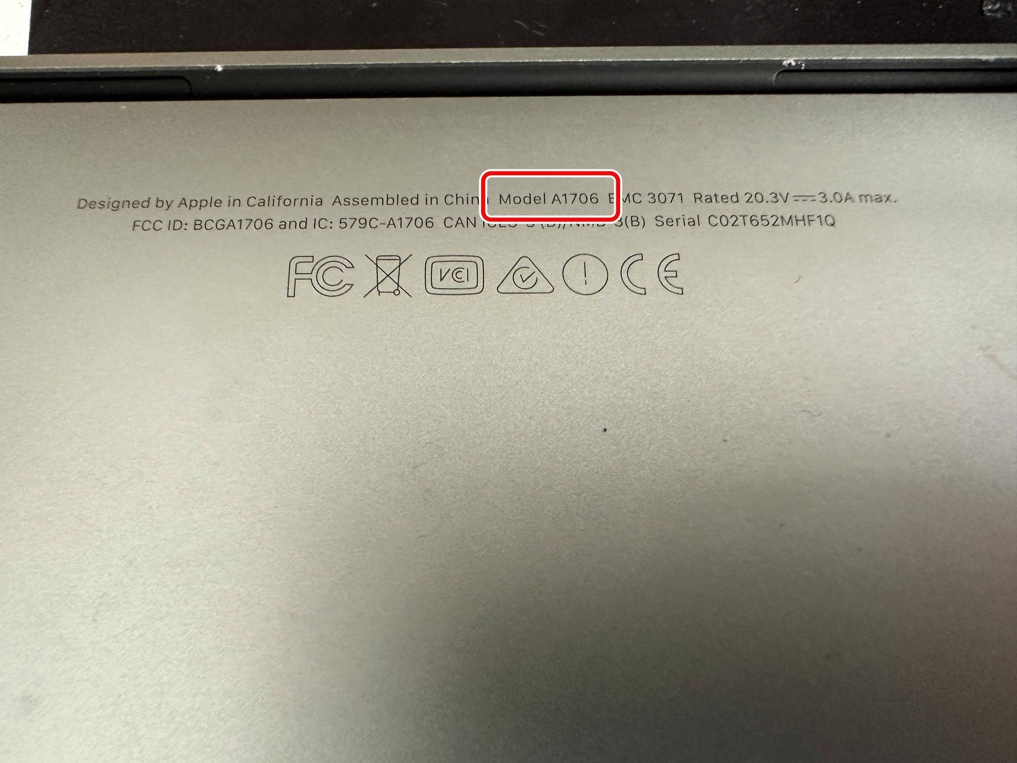MacBookPro A1706のバッテリー交換を18480円で対応中!劣化 MacBookPro A1706のバッテリー交換を18480円で対応中!劣化