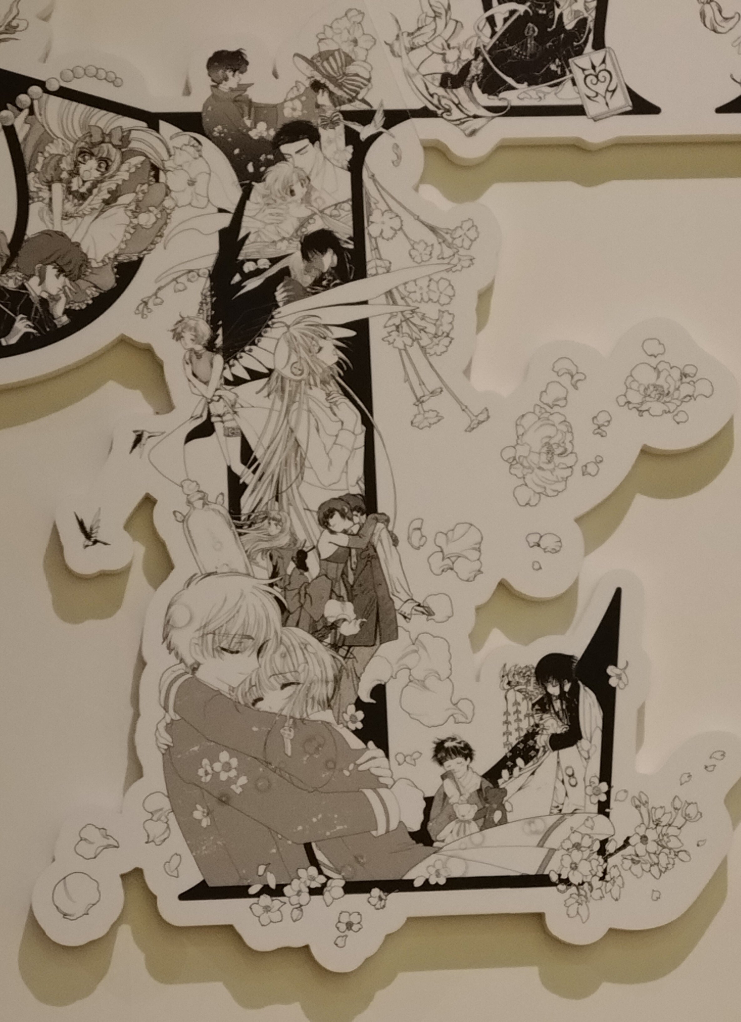 CLAMP展 特典 5連カード