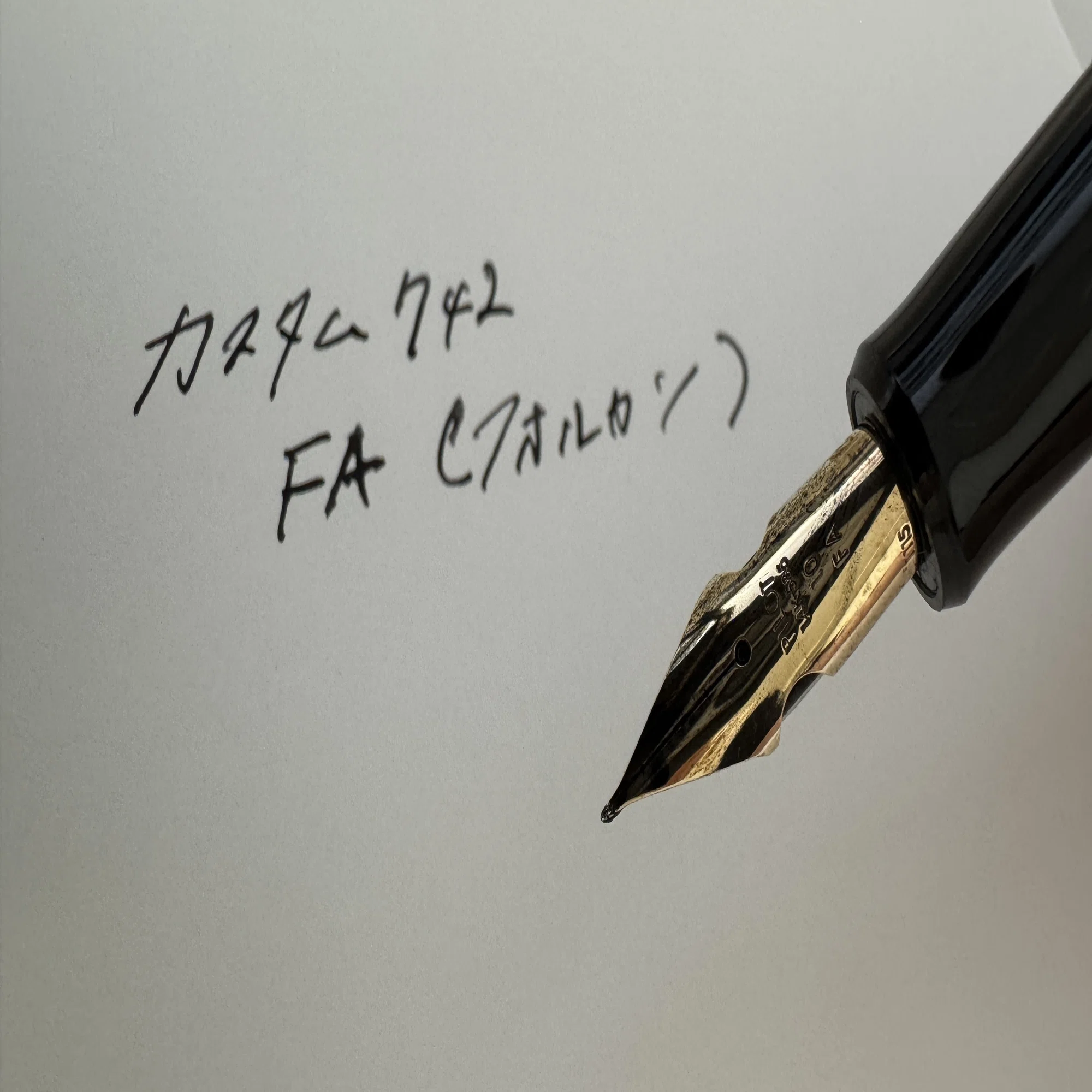 Fountainpen Love Story 一本の万年筆「パイロット カスタム742 