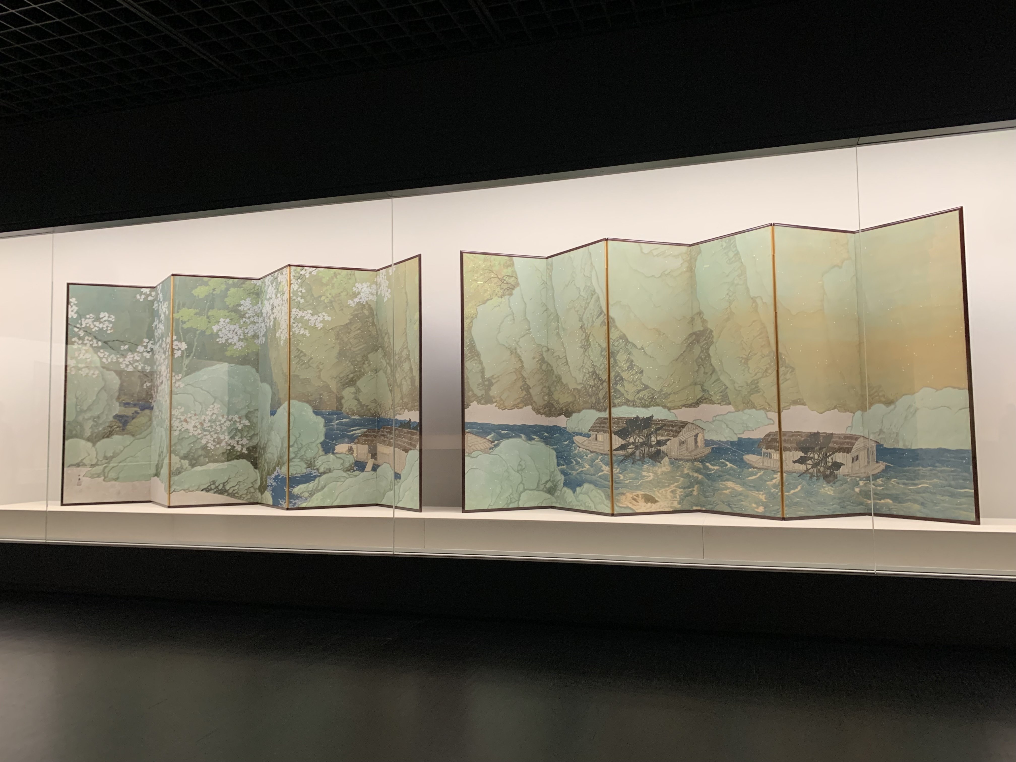 日本画家の船田玉樹氏作品 　※時期詳細不明 特別展: 船田玉樹 - 創造の森へ(ヒルサイドフォーラム)｜アート