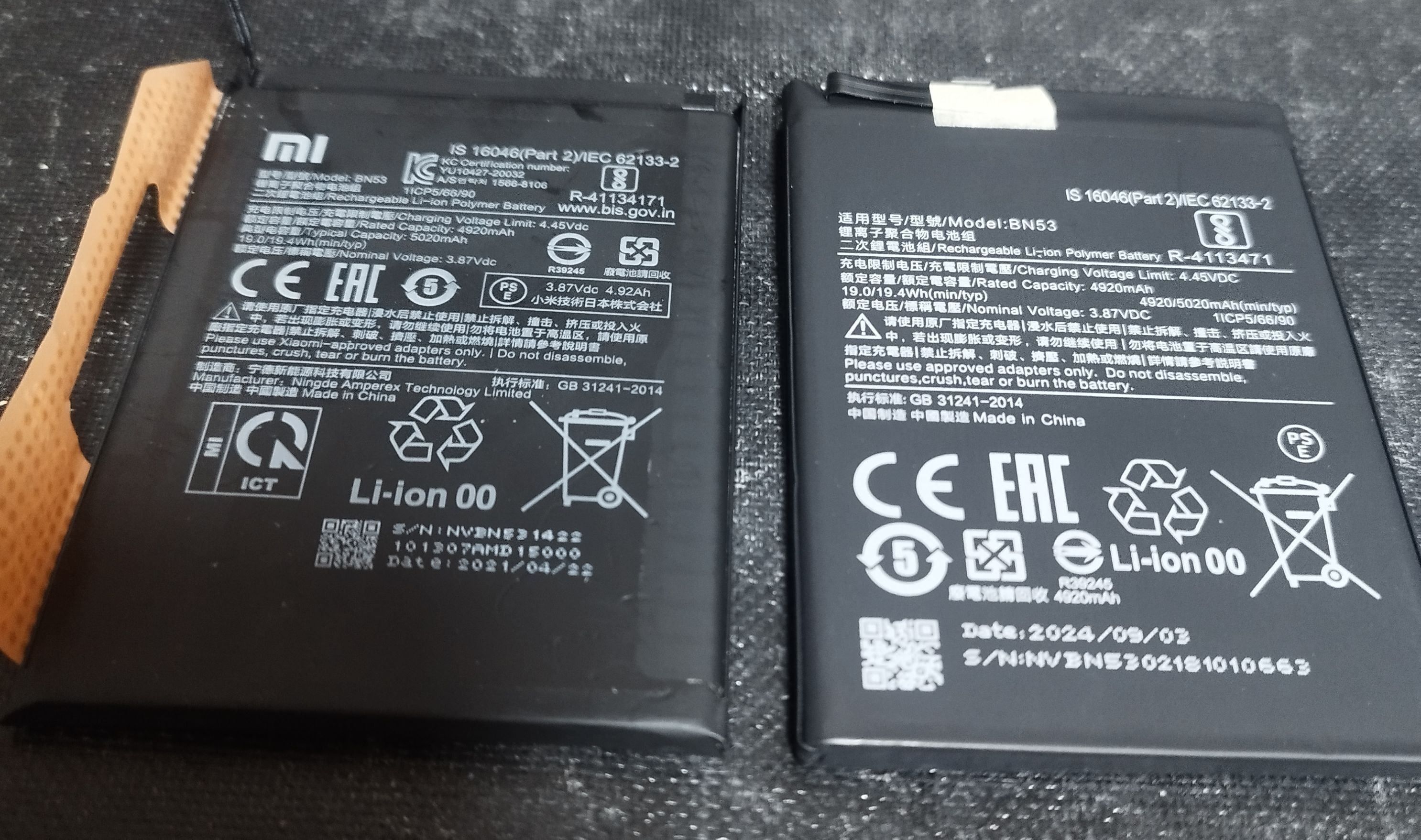 【純正バッテリー交換済】Xiaomi Redmi note 10 pro Redmi Note 10Pro バッテリー交換｜ぷんたろん