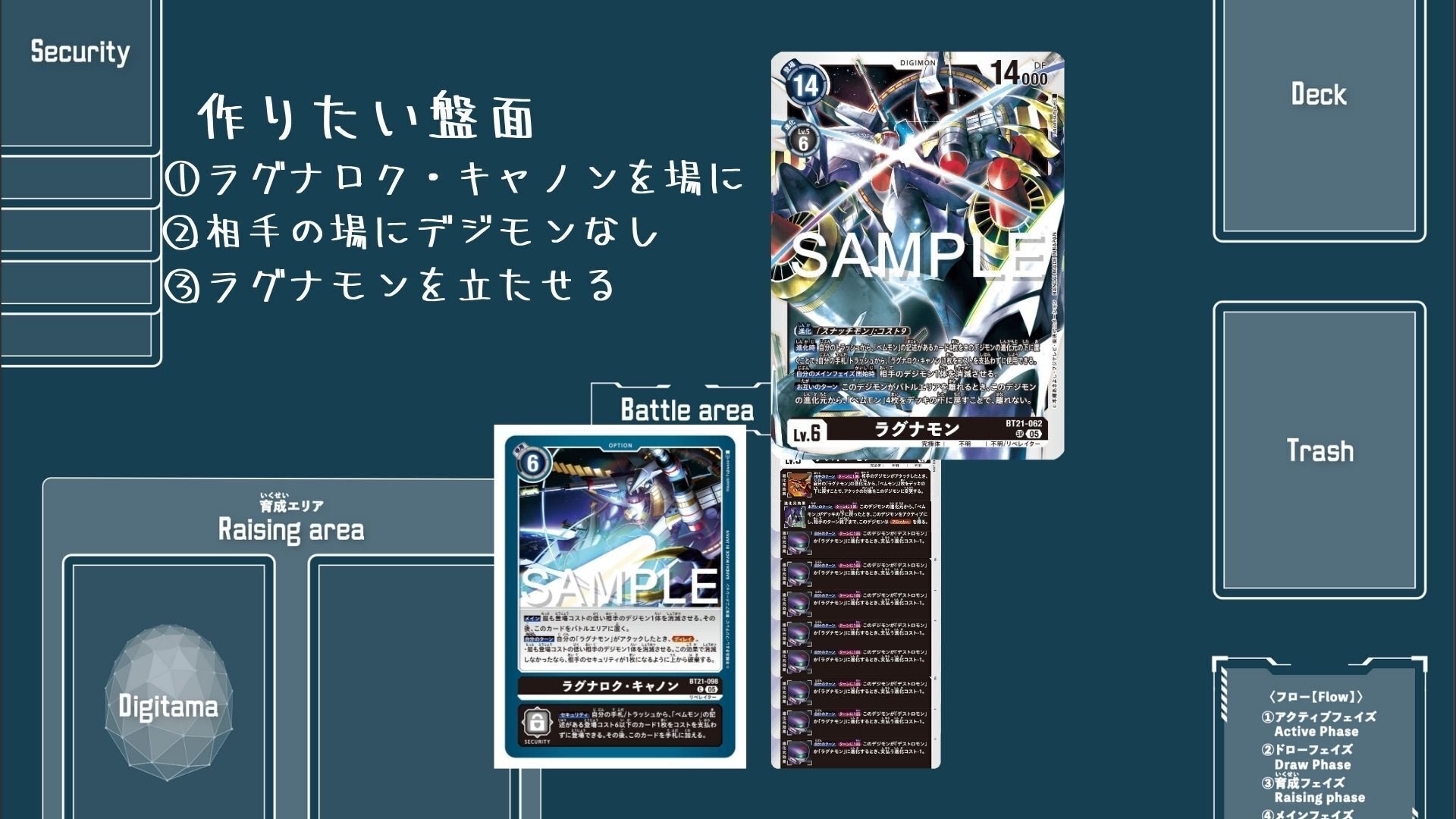 ラグナモンがめちゃくちゃ強化!!意外と成り立つロマン砲デッキ ラグナモンがめちゃくちゃ強化!!意外と成り立つロマン砲デッキ