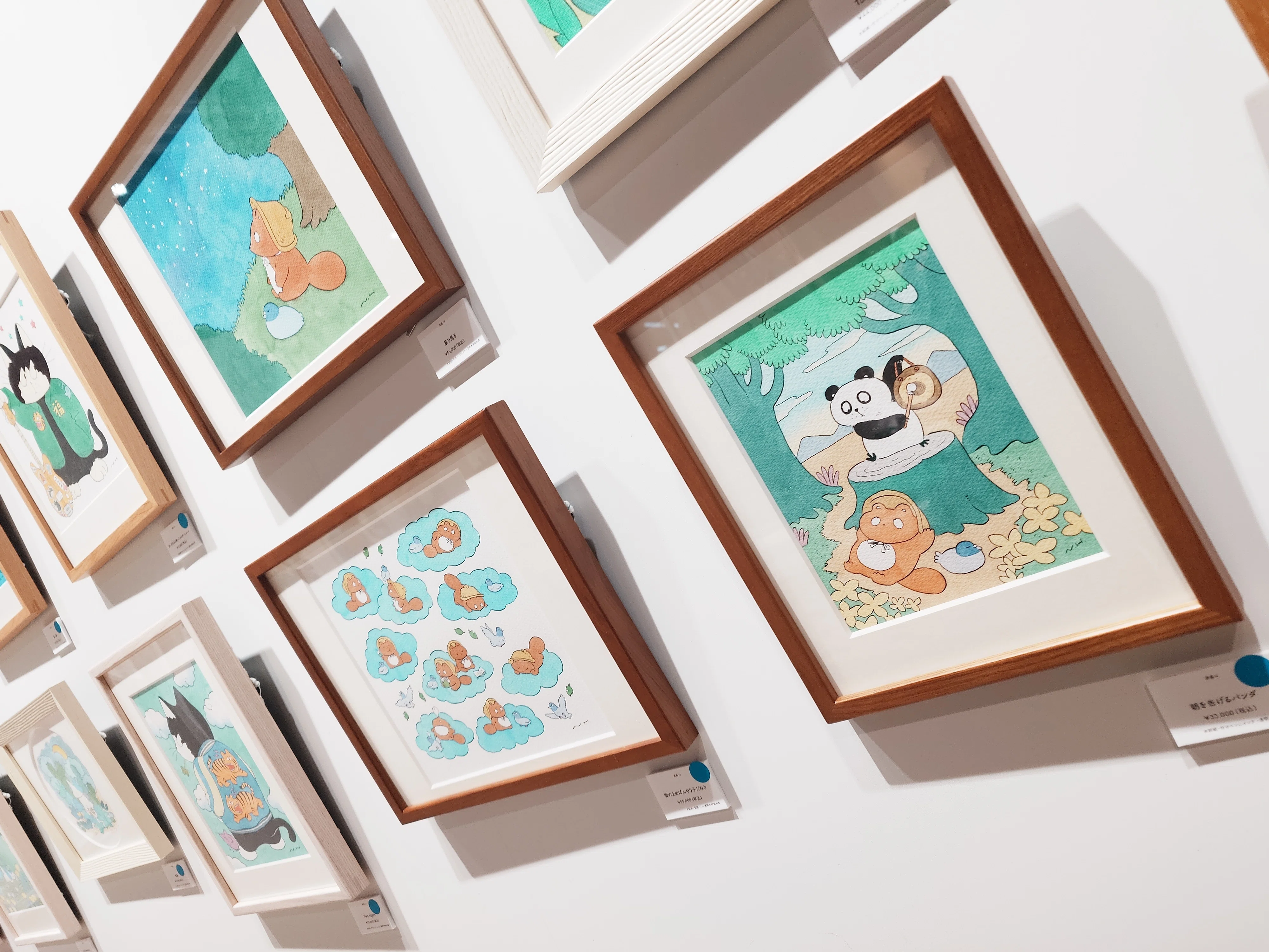 本と喫茶とアートの癒し時間。ヒダカナオト個展『春風の吹く庭』レポ