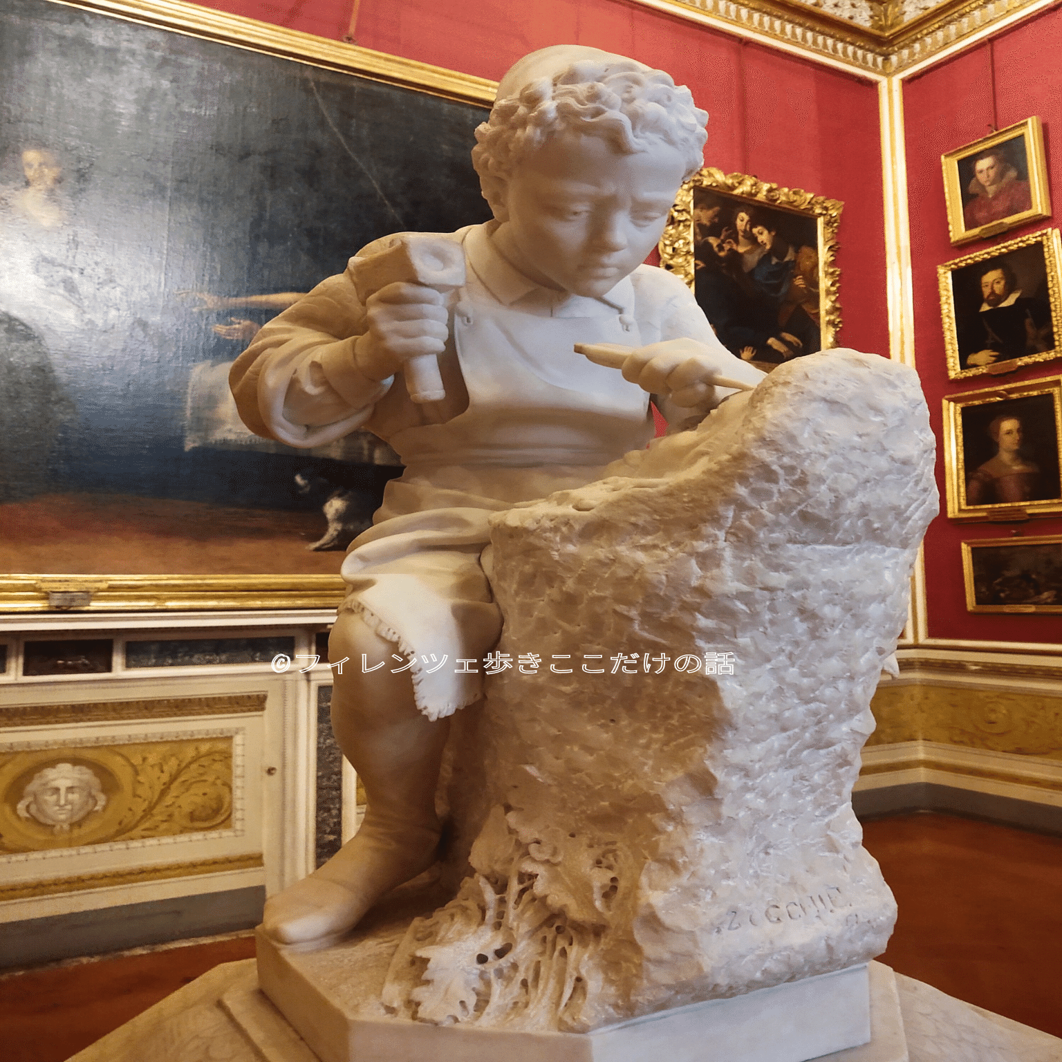 ミケランジェロ 少年ミケランジェロ｜フィレンツェ歩き ここだけの話