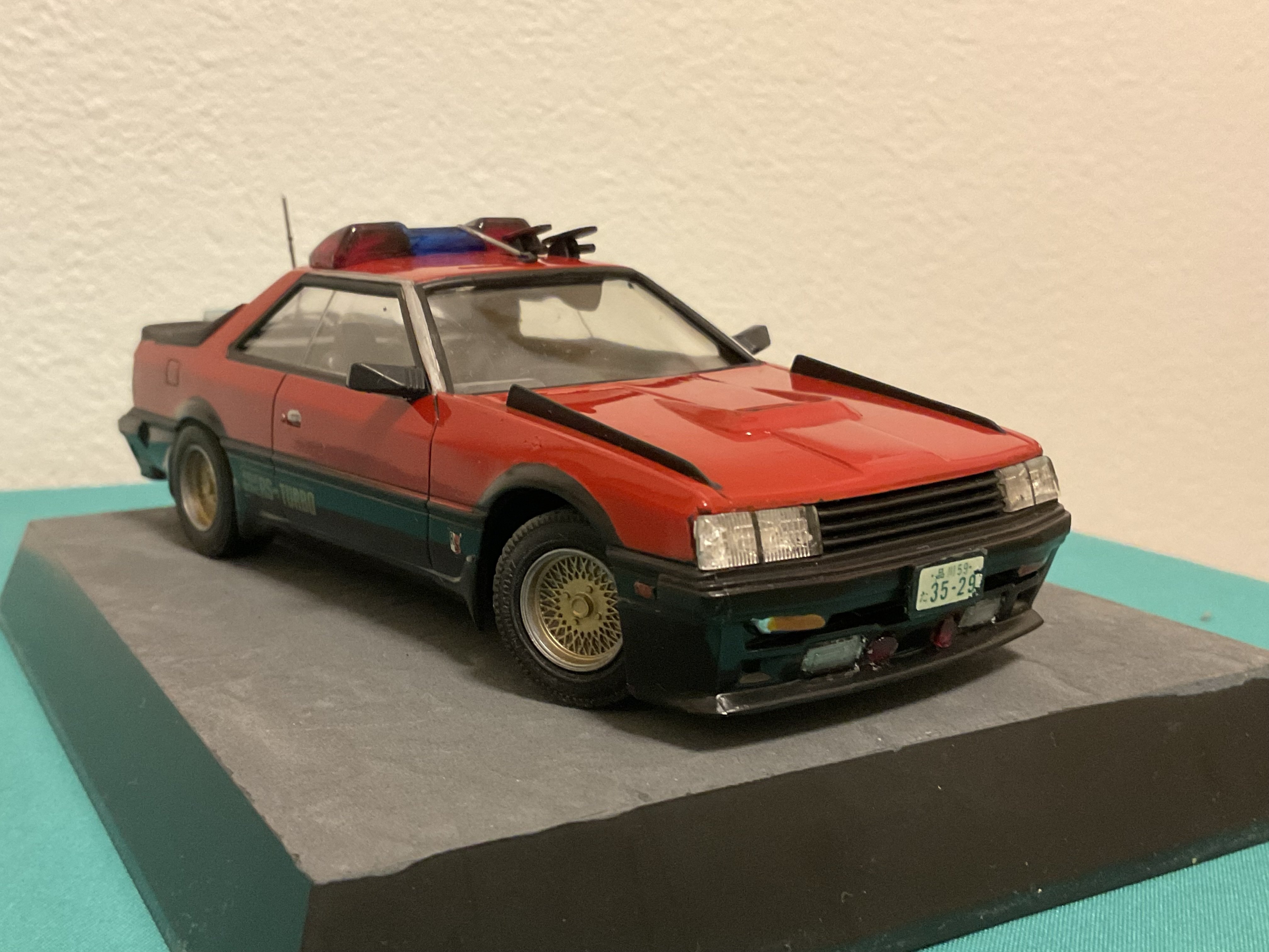 アオシマ 西部警察 1/32シリーズ スカイライン RS-1｜模型