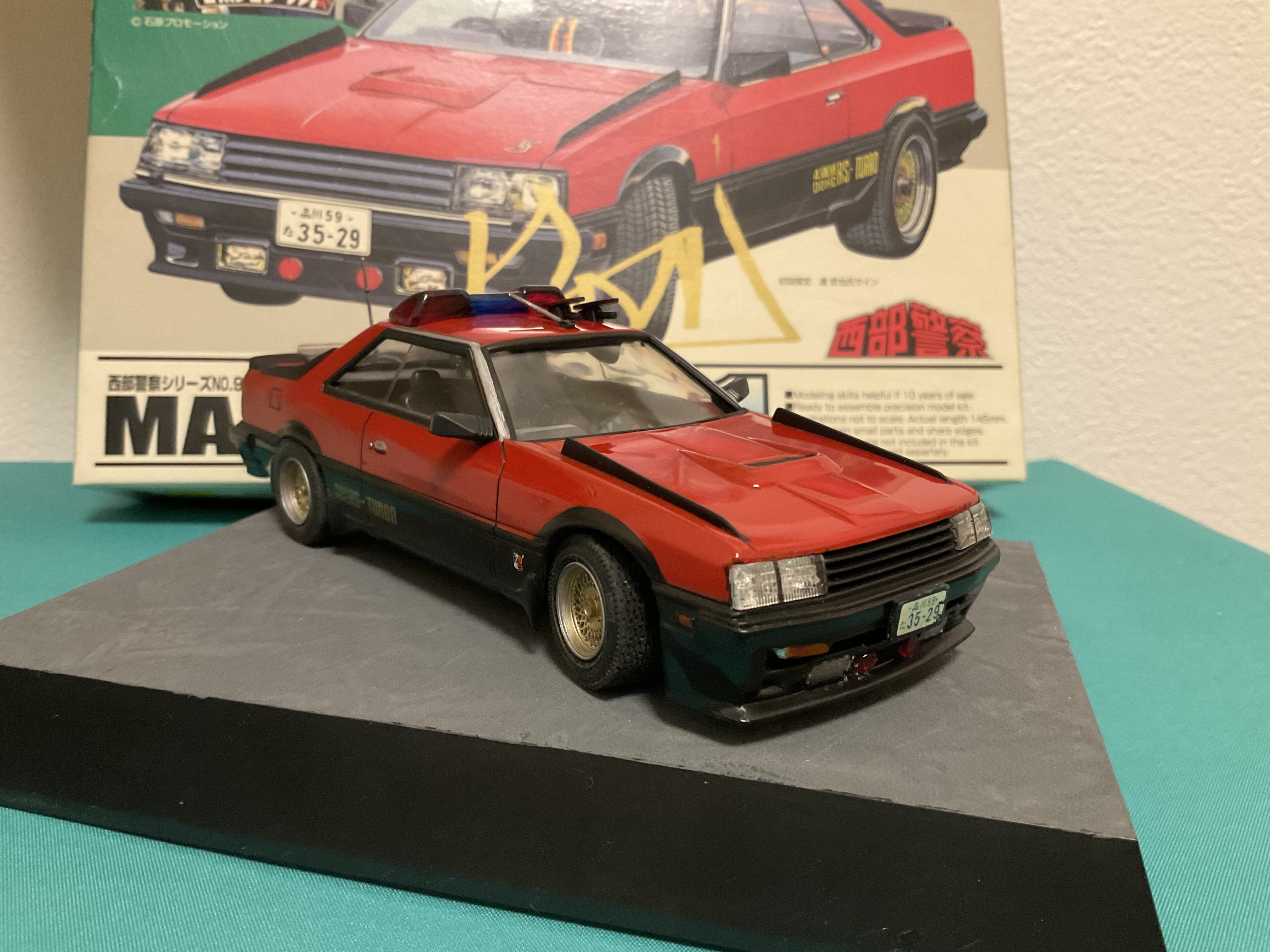 アオシマ 西部警察 1/32シリーズ スカイライン RS-1｜模型アトリエ駿河