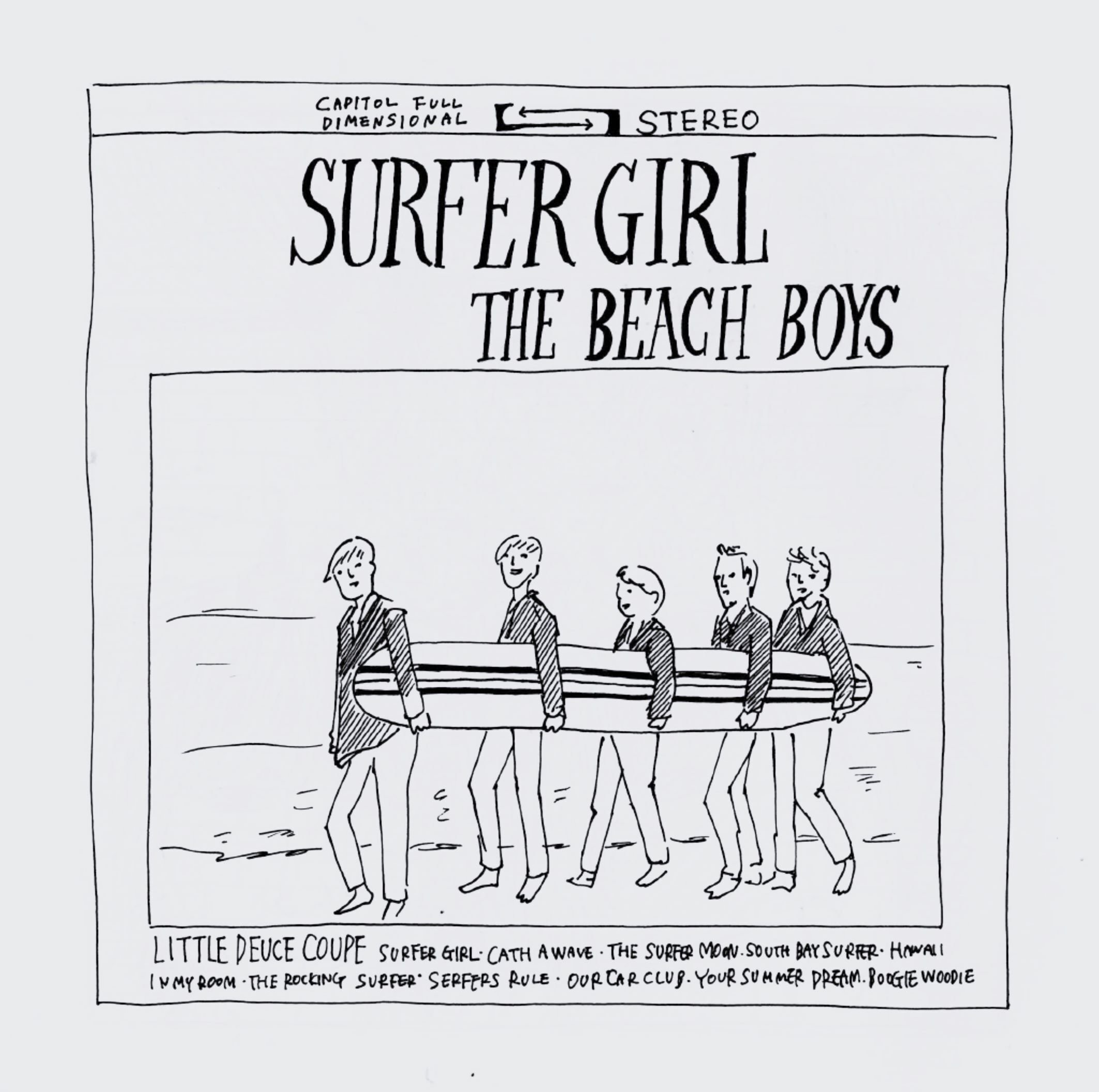 Surfer Girl / The Beach Boys (1963 )｜笹音 sasanone