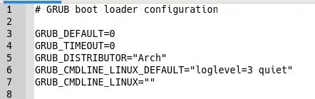 Arch Linux에 update-grub이 없어서 고생했다｜ぶたうし