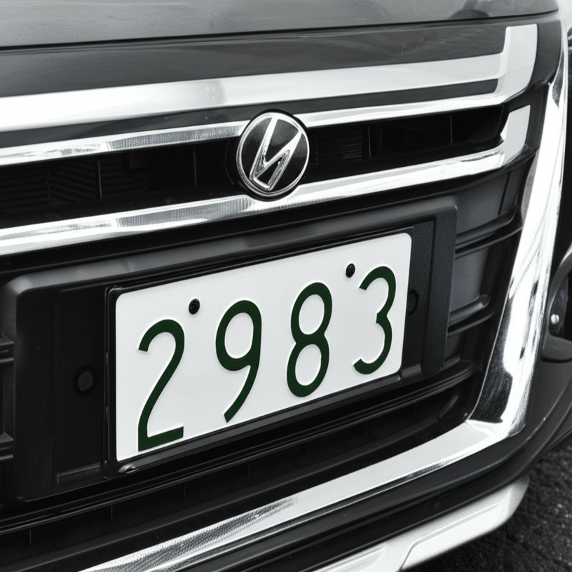 22車のナンバー「2983」の謎を解く！隠された意味と語呂合わせの秘密｜転職条件ナビゲーター