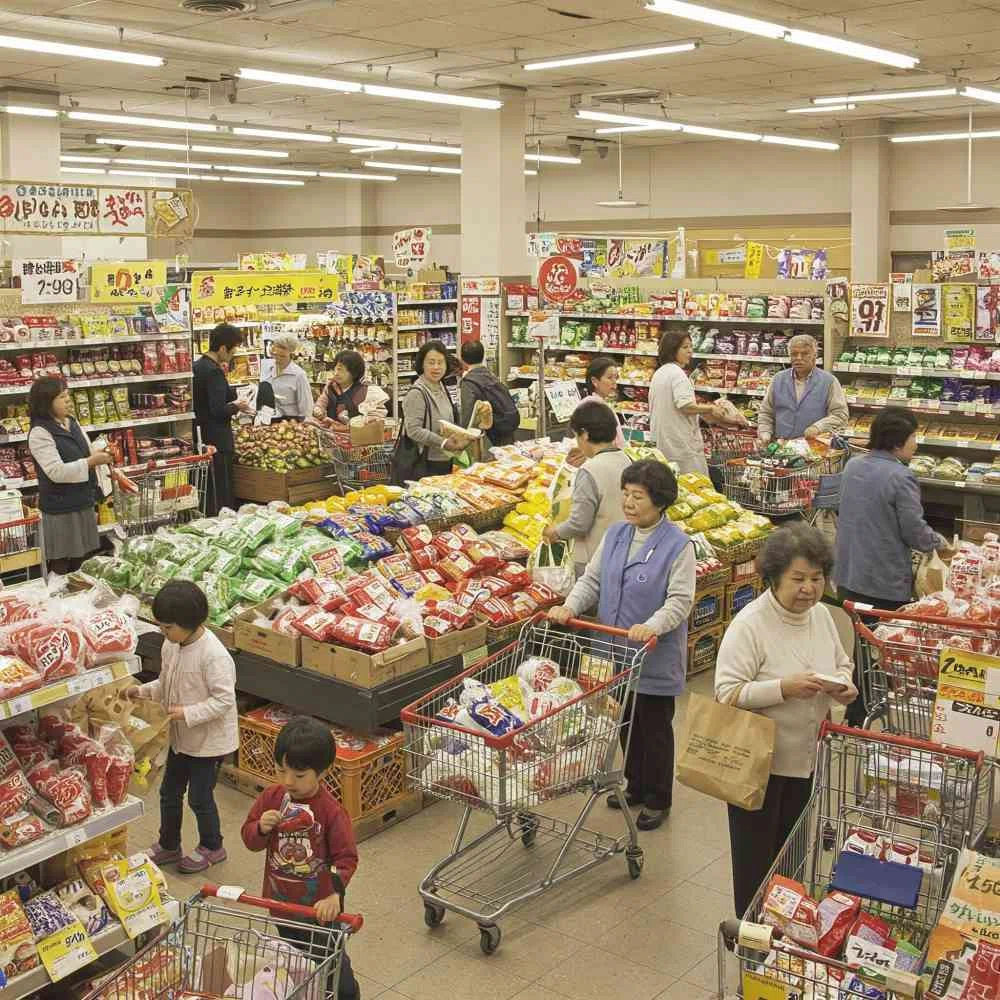 スーパー 買い物 フリー写真、フリー素材:お土産屋 雑貨 沖縄県南城市 愛が届ける01