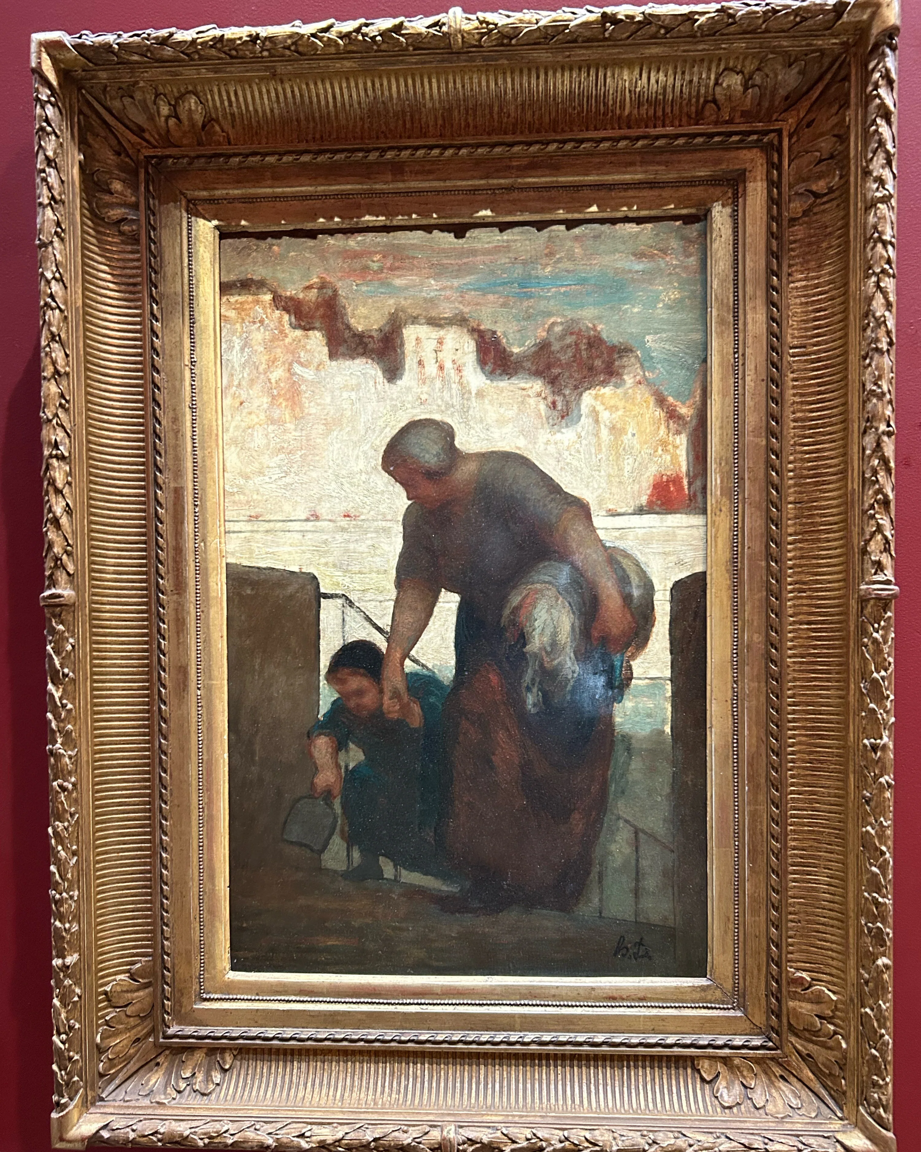 子供のためのオルセー美術館(183)あそこで何をしてるの？/ゴーギャン