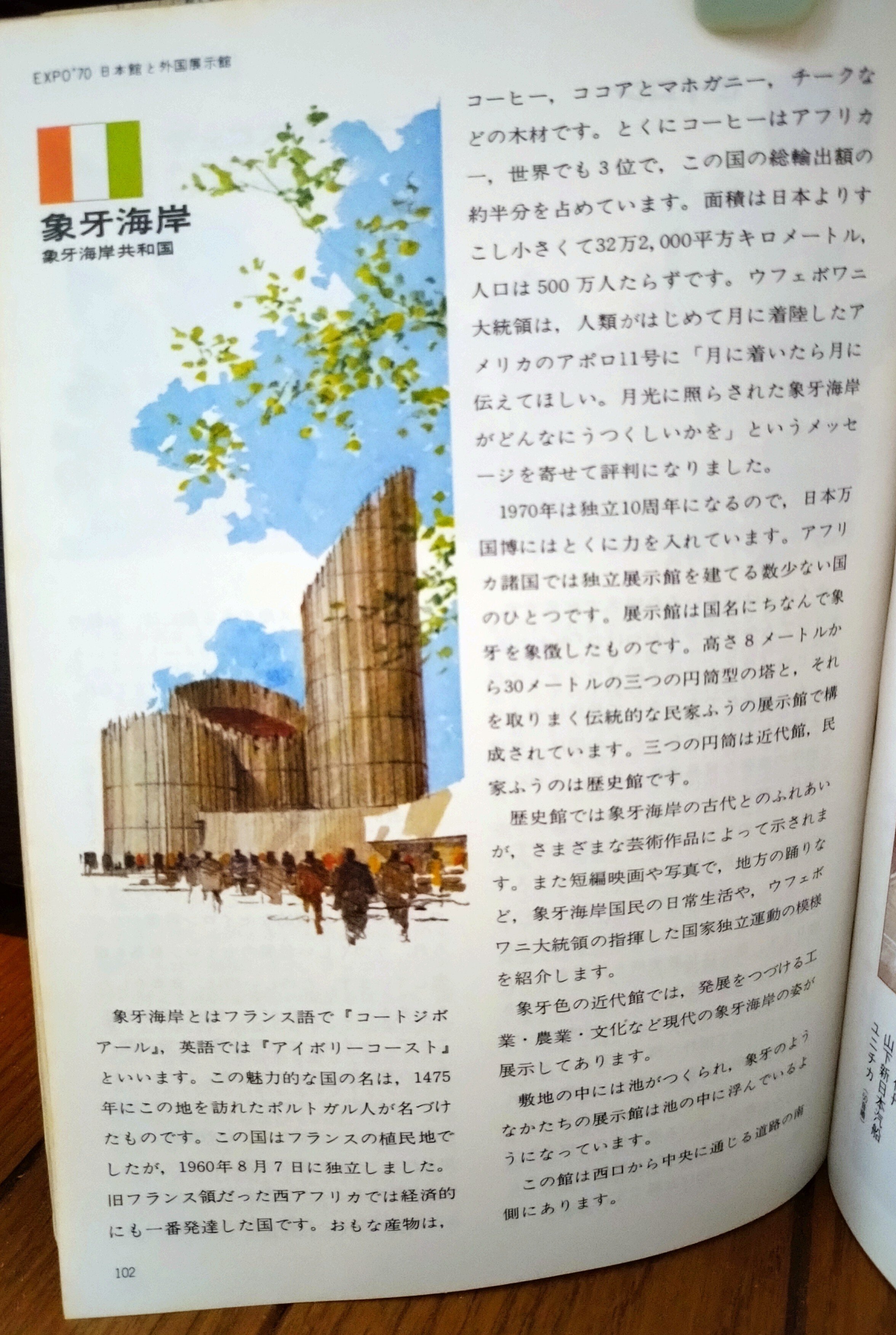 万博 1970年当時物 公式記録本 日本万国博覧会公式記録写真集 ｜ 表紙デザイン：大高猛 ｜ 昭和