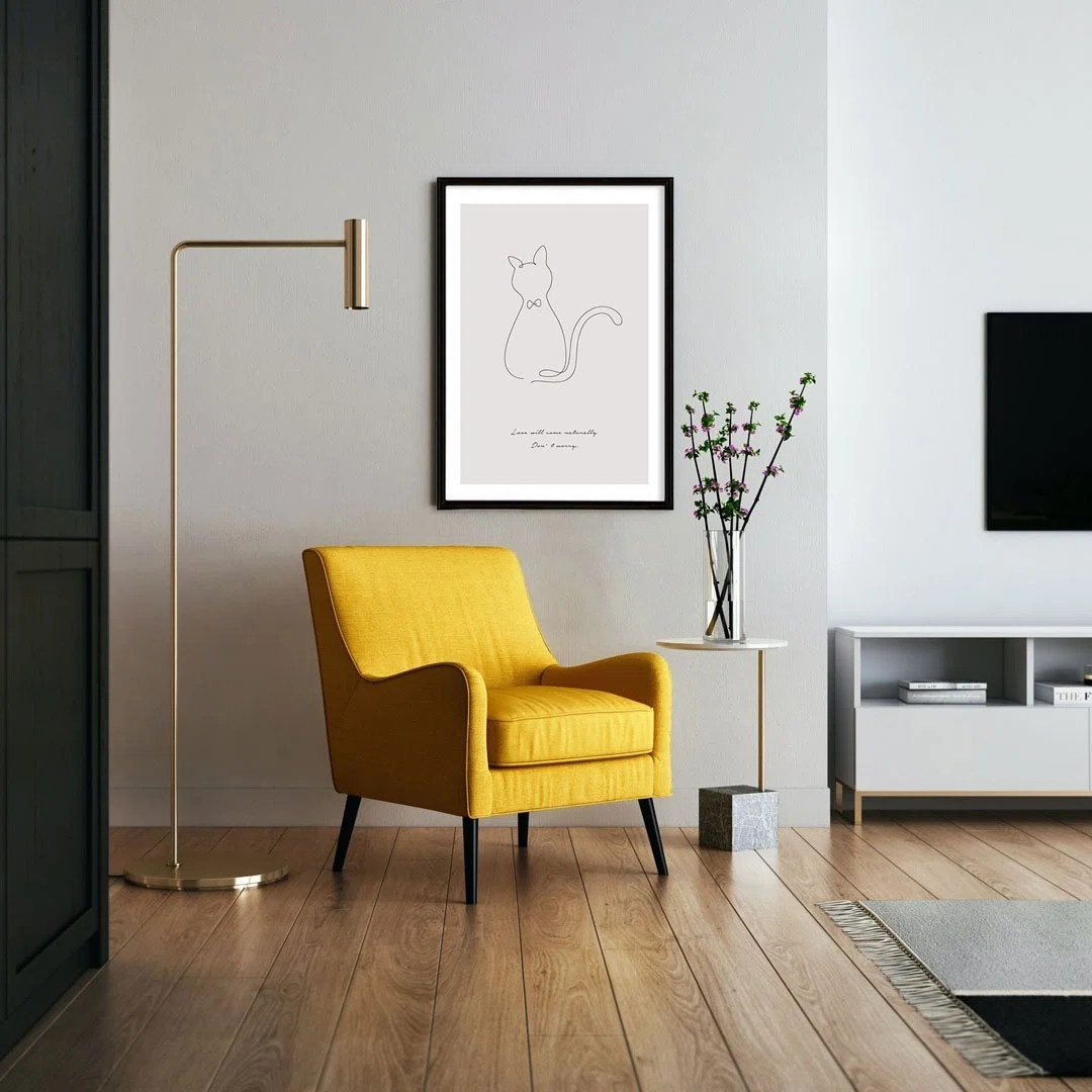 Coloring Your Weekend Relaxation Space with Posters｜#アートのある暮らし by LINSL ...