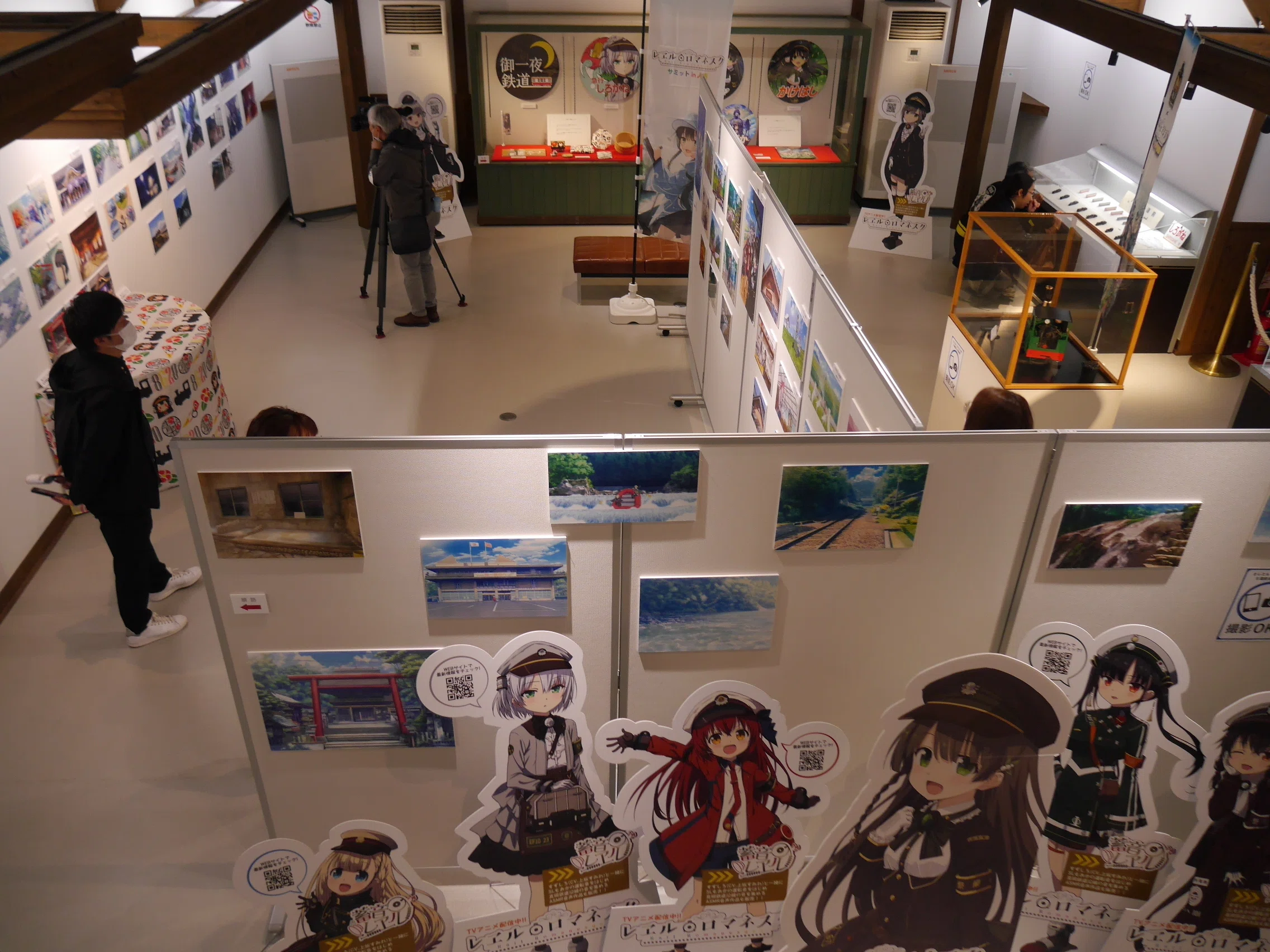 レヱル・ロマネスク展』(~5/6 @湯前まんが美術館）オープニング