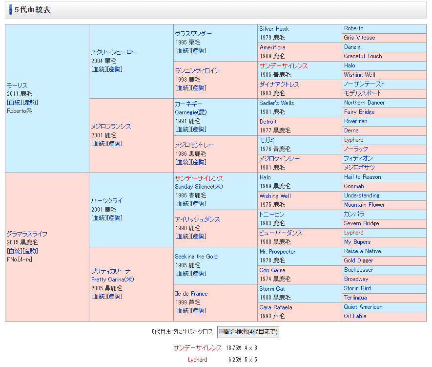 クラッシック馬の追求　競走馬の血統パターン クラッシック馬の追求 競走馬の血統パターン