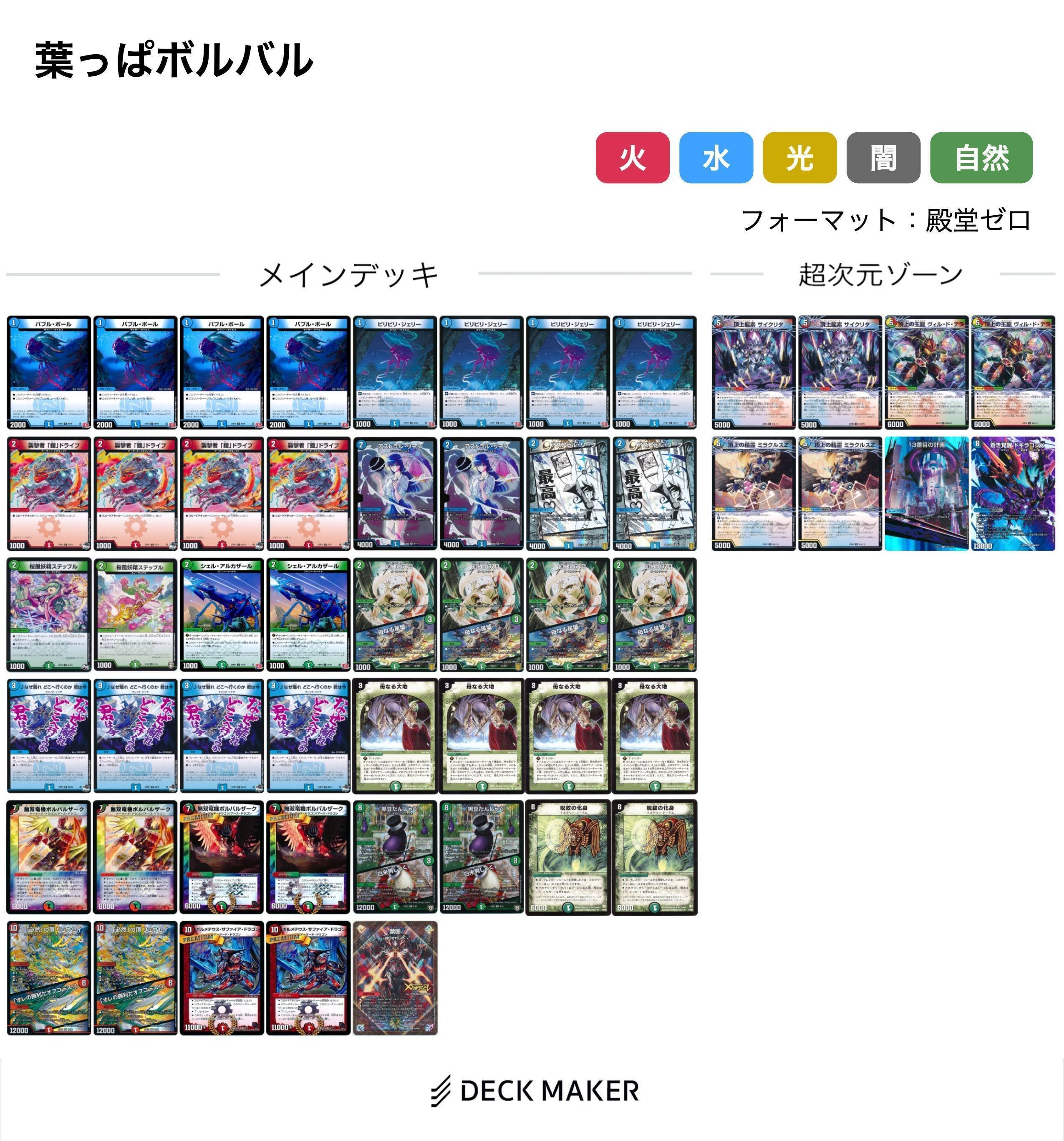 ボルバルブルー　半分以上初期 ボルバルブルーを解説してみた #デュエマクラシック05