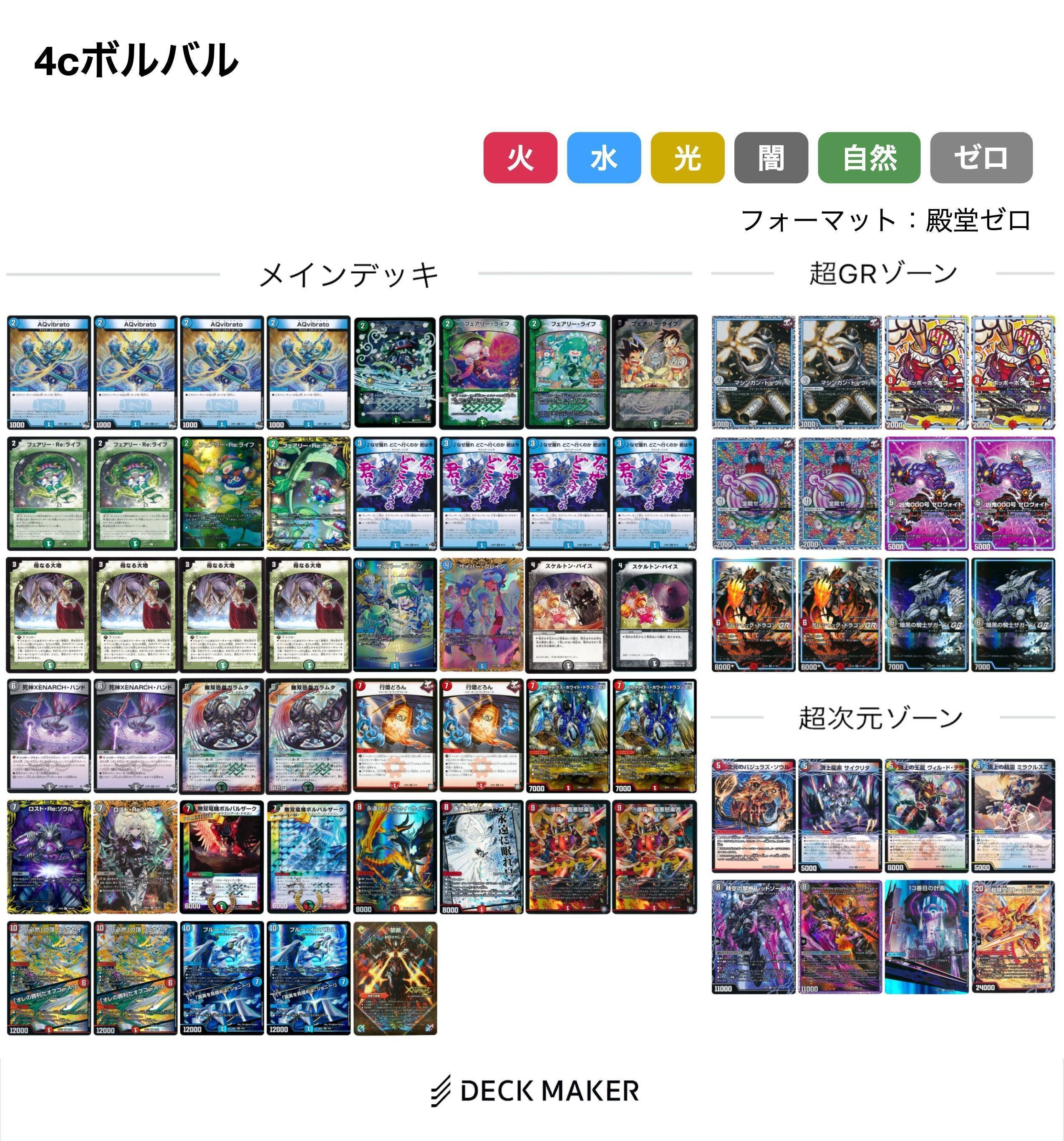 デュエマ ボルバルザークについて調べてみる 前編｜風馬 成道