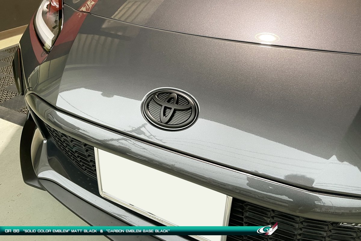 GR86に「マットブラックエンブレム」の衝撃です！｜Grazio&Co.社長日記2.0