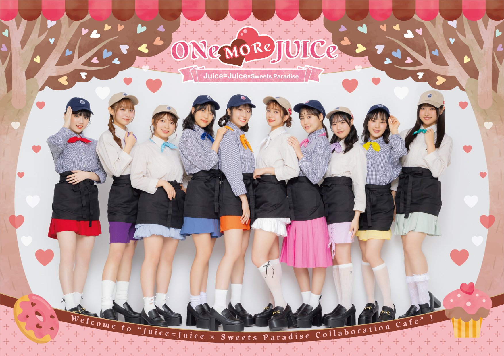 2025年3月22日(土) Juice=Juice×Sweets Paradiseコラボカフェ