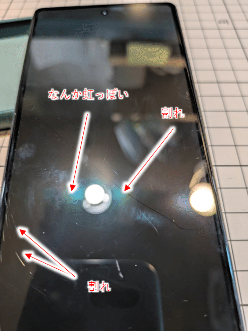ジャンク品、カメラ部分割れ Google Pixel6a ジャンク品、カメラ部分割れ Google Pixel6a
