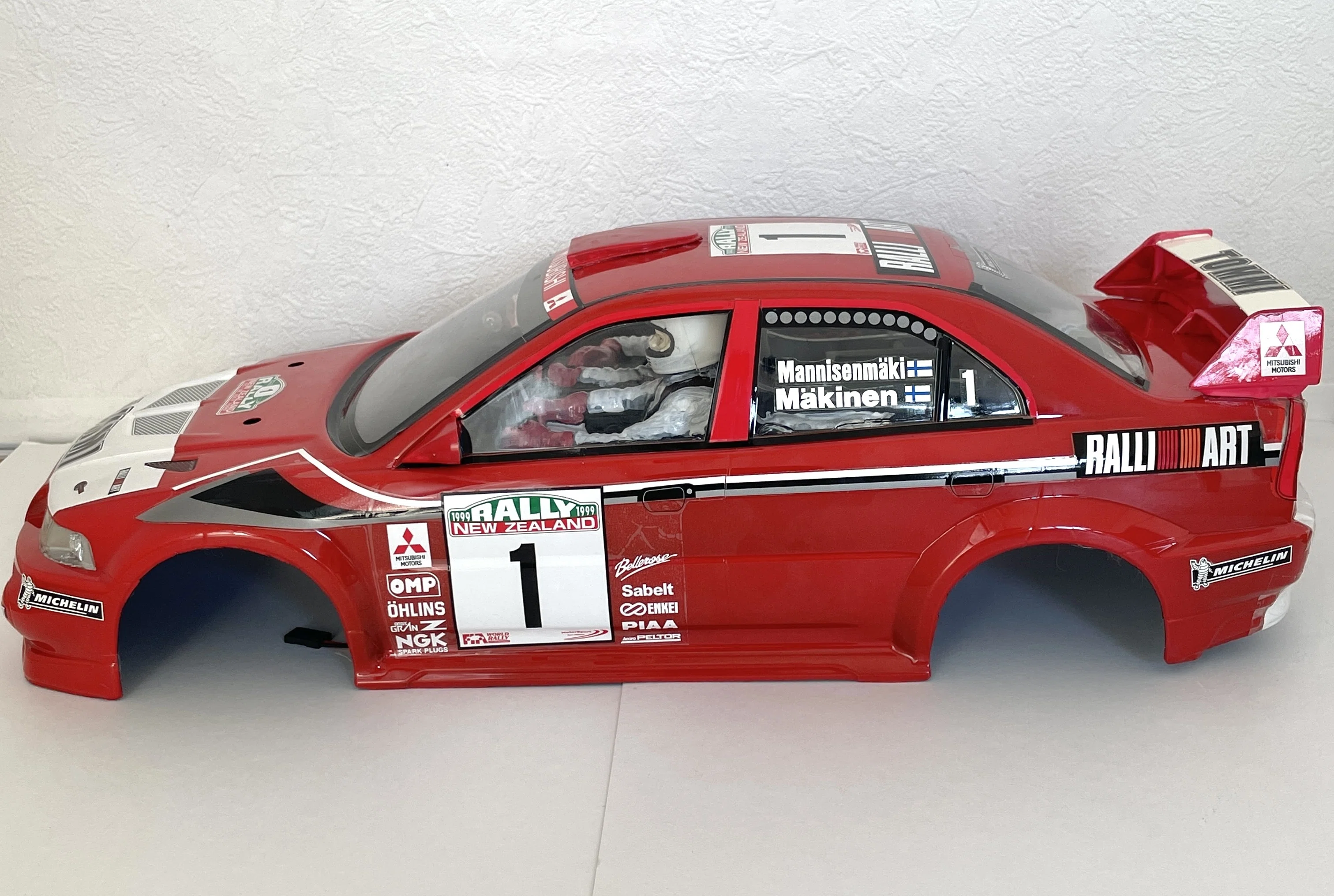 三菱ランサー エボリューションVI WRC のボディが完成しました｜SHO 