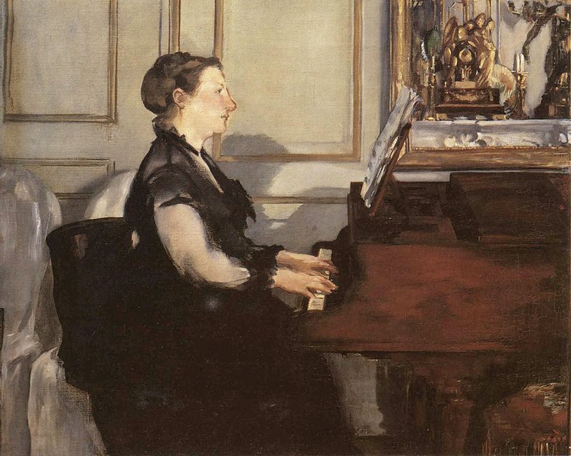 ドガの描いたマネ夫人の肖像にキレたマネ｜西岡文彦 いま、ここ 美術館