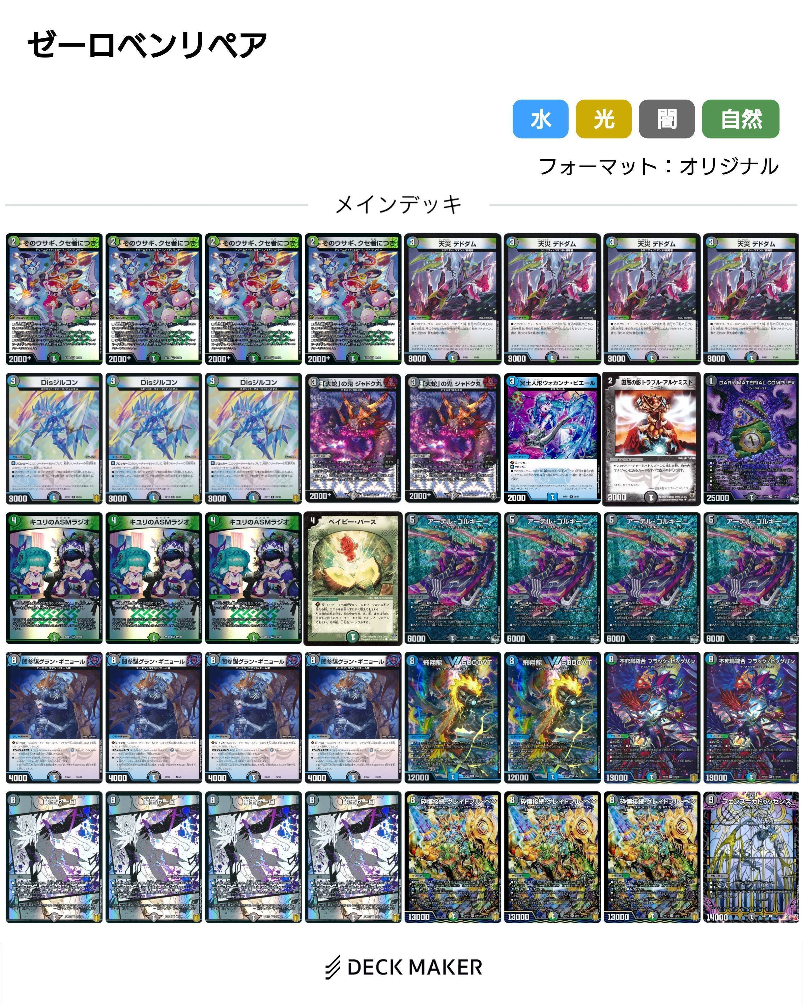 ゼーロベンデッキ ゼーロベンデッキ