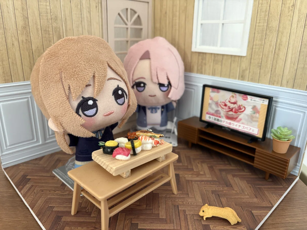 莉波ぬい、寿司になってくれ。【学マス】｜しんはぴ