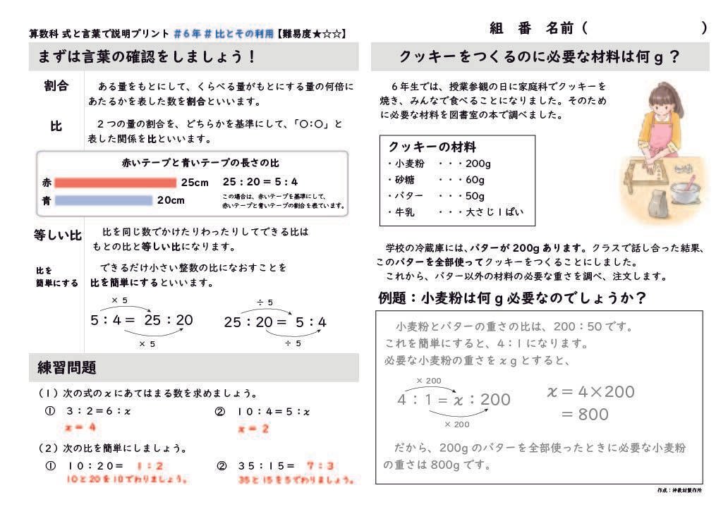 伸芽会】家庭学習プログラム 年中 3〜10月 授業＆解説プリント