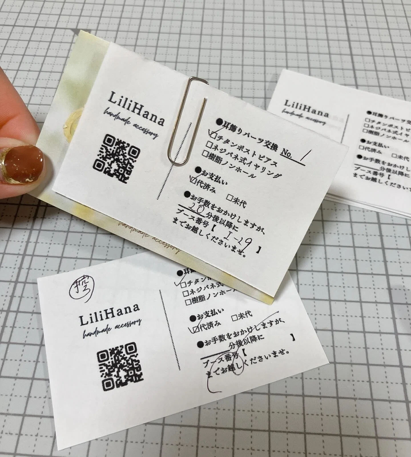 イベント出展の工夫①金具交換について｜LiliHana（リリハナ）