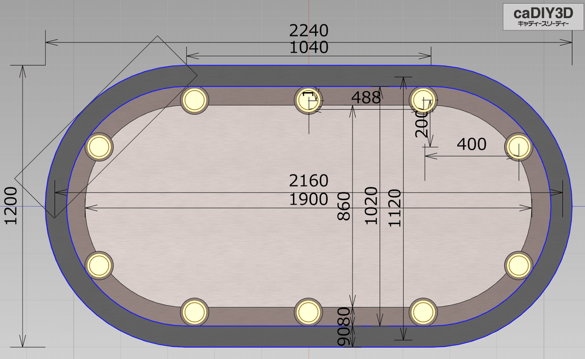 ポーカー テーブル[DIY] DIY】ポーカーテーブルを作る｜つるはと
