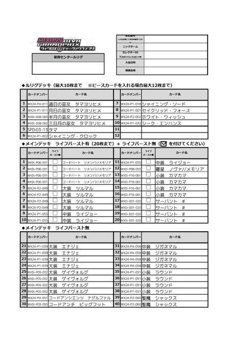 WIXOSS】レベル4タマの解説書【FORTH SELECTOR環境】｜のく