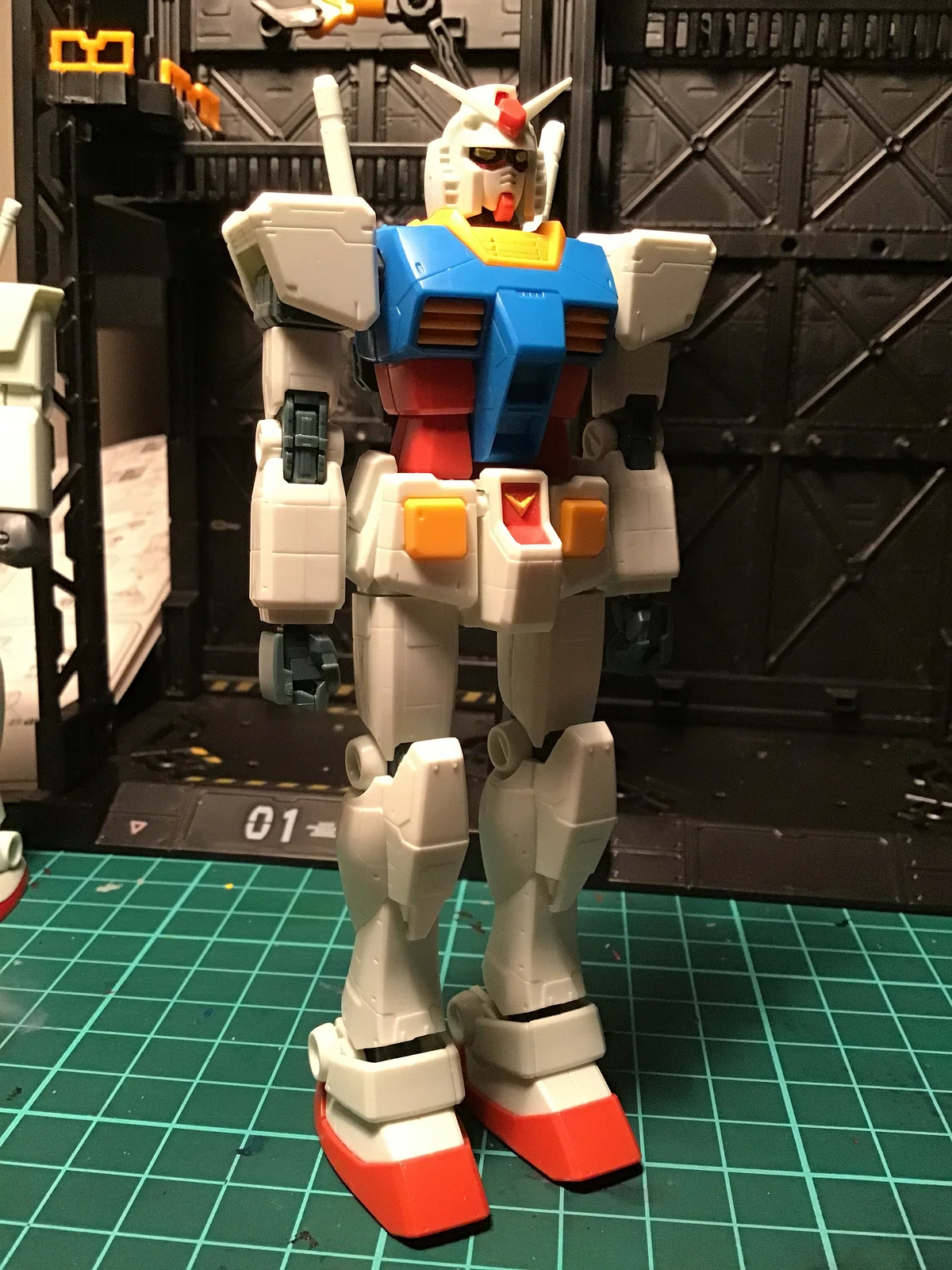 RX-78-2ガンダムHG（ガンプラスターターセットVol.2）制作日誌➁｜koakisan