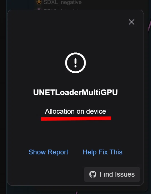 OOM error with comment