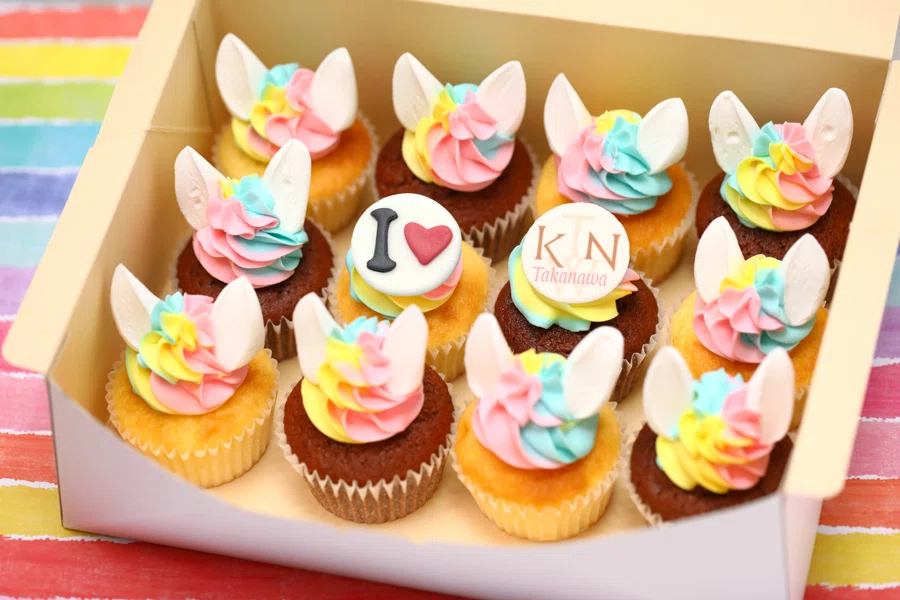 祝高輪ゲートウェイシティまちびらき！！ベラズカップケーキは飛躍の街