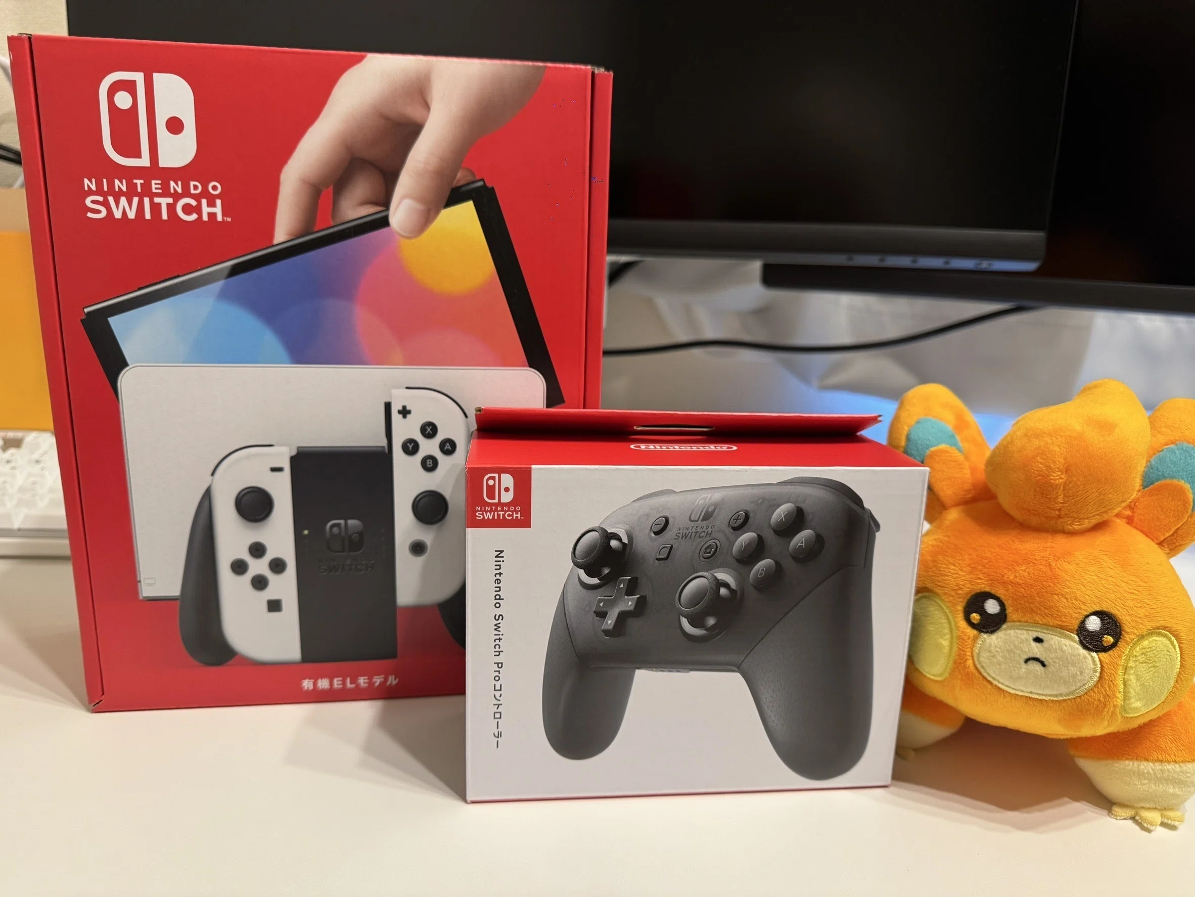 Nintendo Switch届きました｜まめこ
