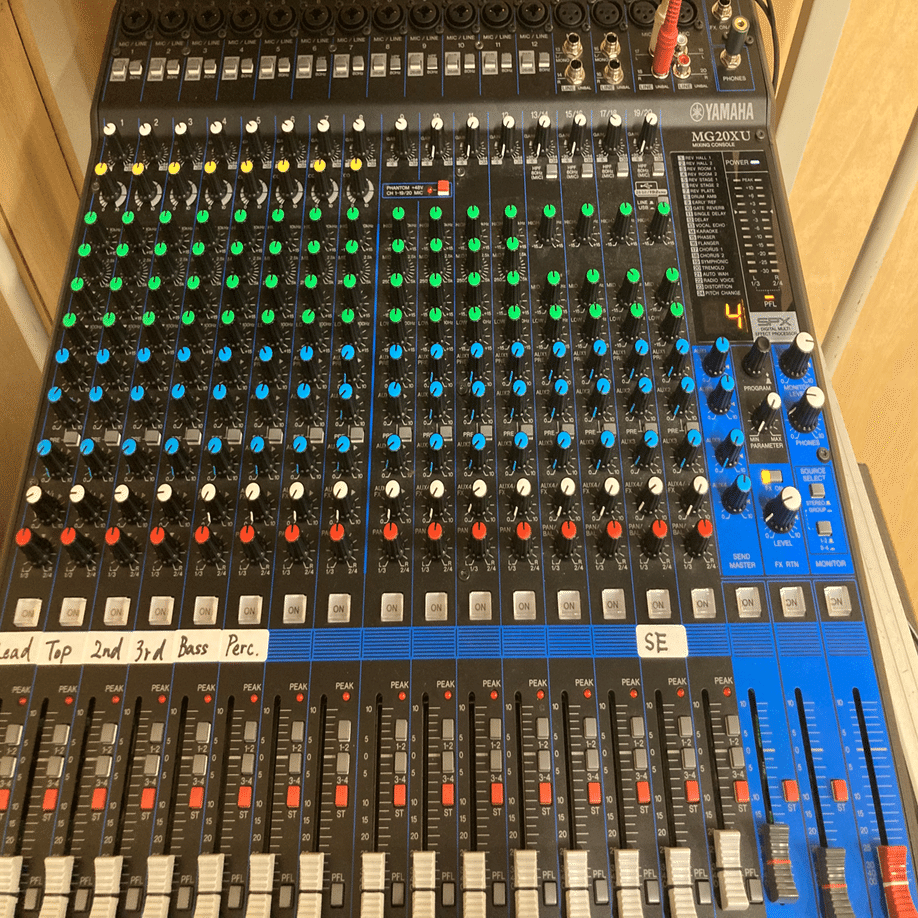 音響班】ミキサー操作：基礎・応用【MG20XU】｜ジャンク品置き場