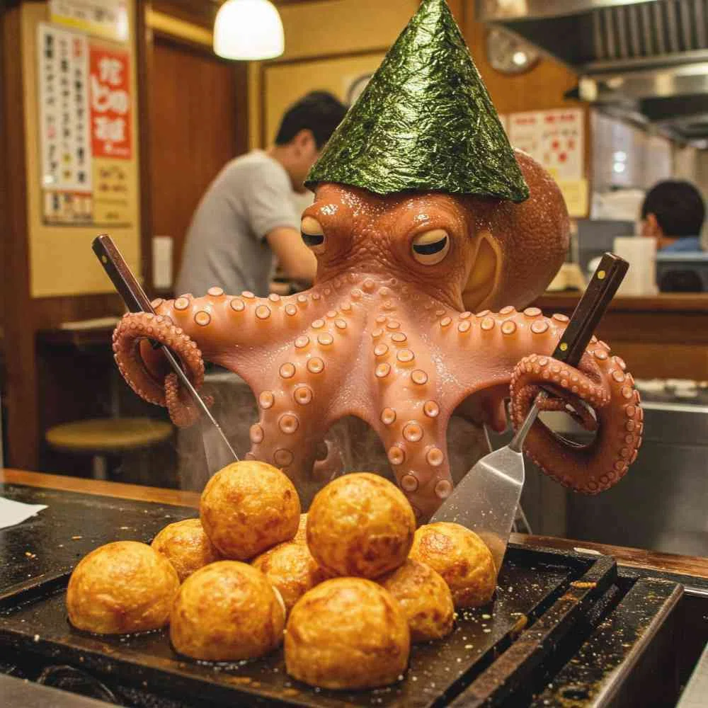 たこ焼き フリー写真、フリー素材:お土産屋 雑貨 沖縄県南城市 愛が届ける01