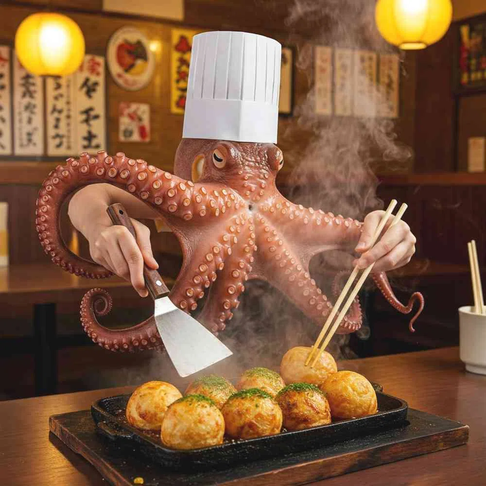 たこ焼き フリー写真、フリー素材:お土産屋 雑貨 沖縄県南城市 愛が届ける04