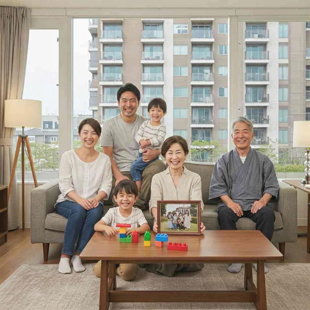 家族 人物(笑顔)フリー写真、フリー素材:お土産屋 雑貨 沖縄県南城市 愛が届ける05