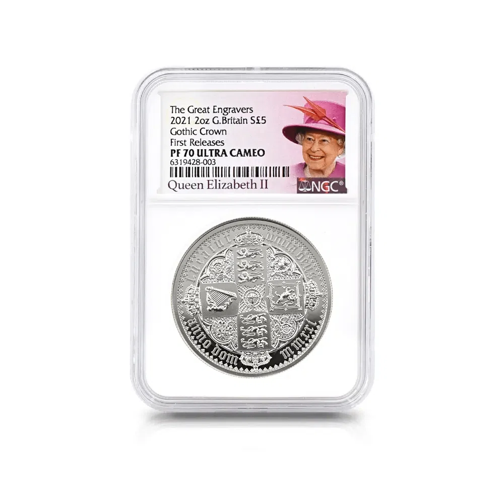 オルダニー ゴシッククラウン 銀貨 PR70 最高鑑定品！ プルーフ公式