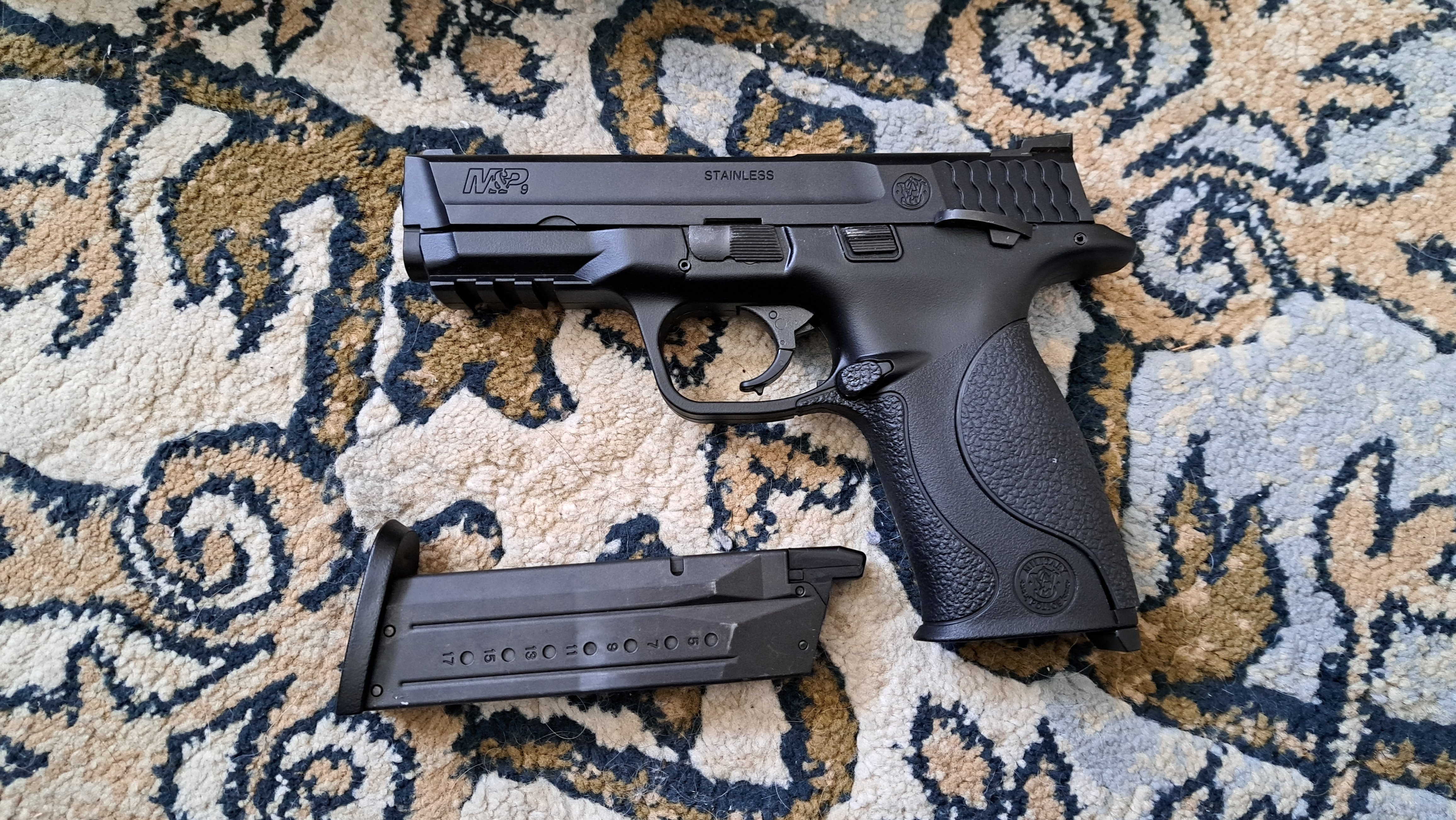 東京マルイ　M&P9 東京マルイ S&W M&P9 V CUSTOM GBBレビュー | お座敷SHOOTERS.com