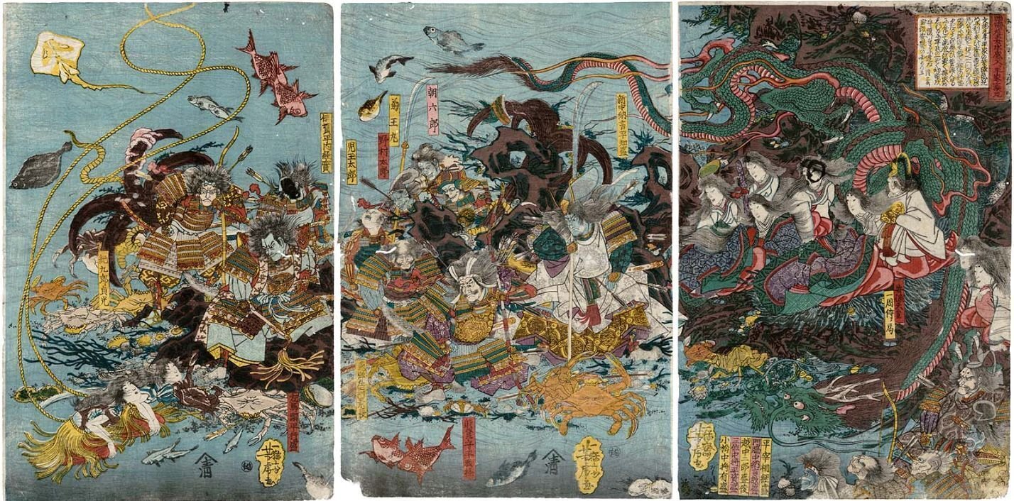 本日の亡霊たち ～平家滅亡の日に寄せて｜睦夢夕