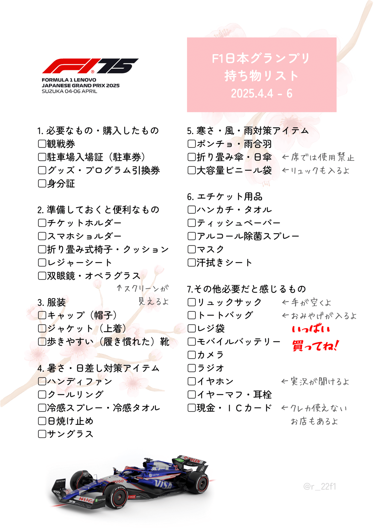 2025 F1日本グランプリ 駐車券 3日間 【公式通販】