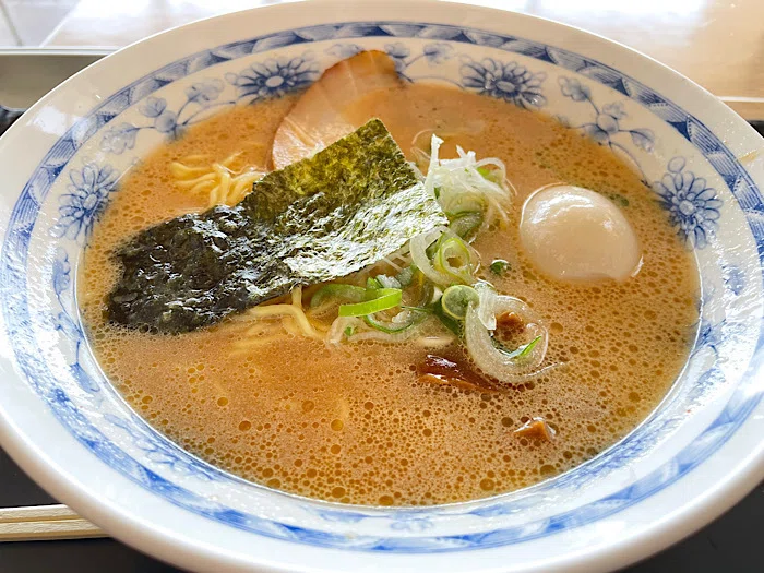 ボートレース戸田フードコート内昇龍のとんこつラーメン