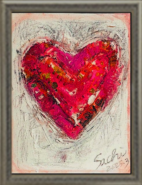 イラストレーターsachiの毛の生えたハート❤️｜sachi