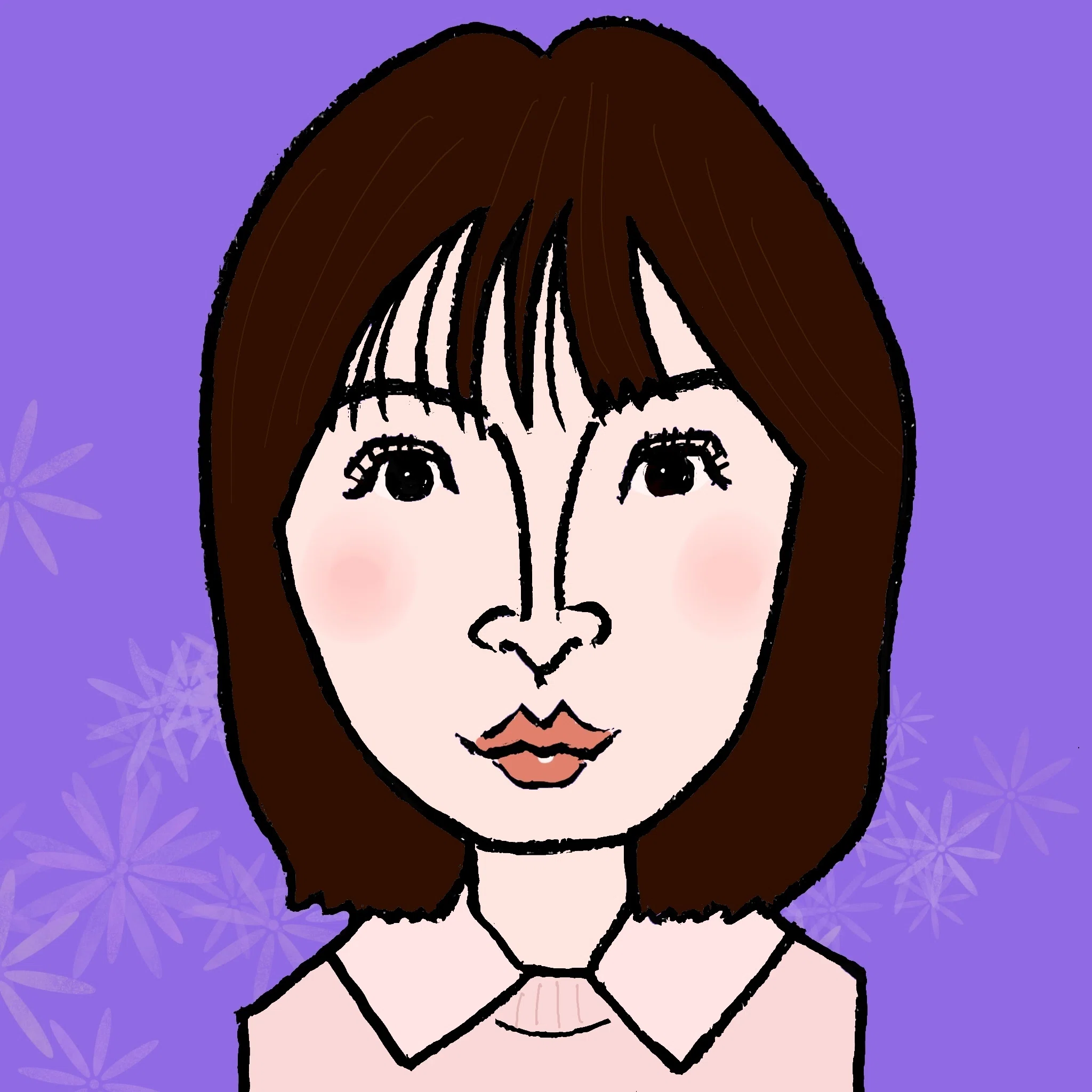 クジャクのごとき美しさ 〜広瀬すずの豪華な顔立ち〜｜似顔絵師 しばじゅん