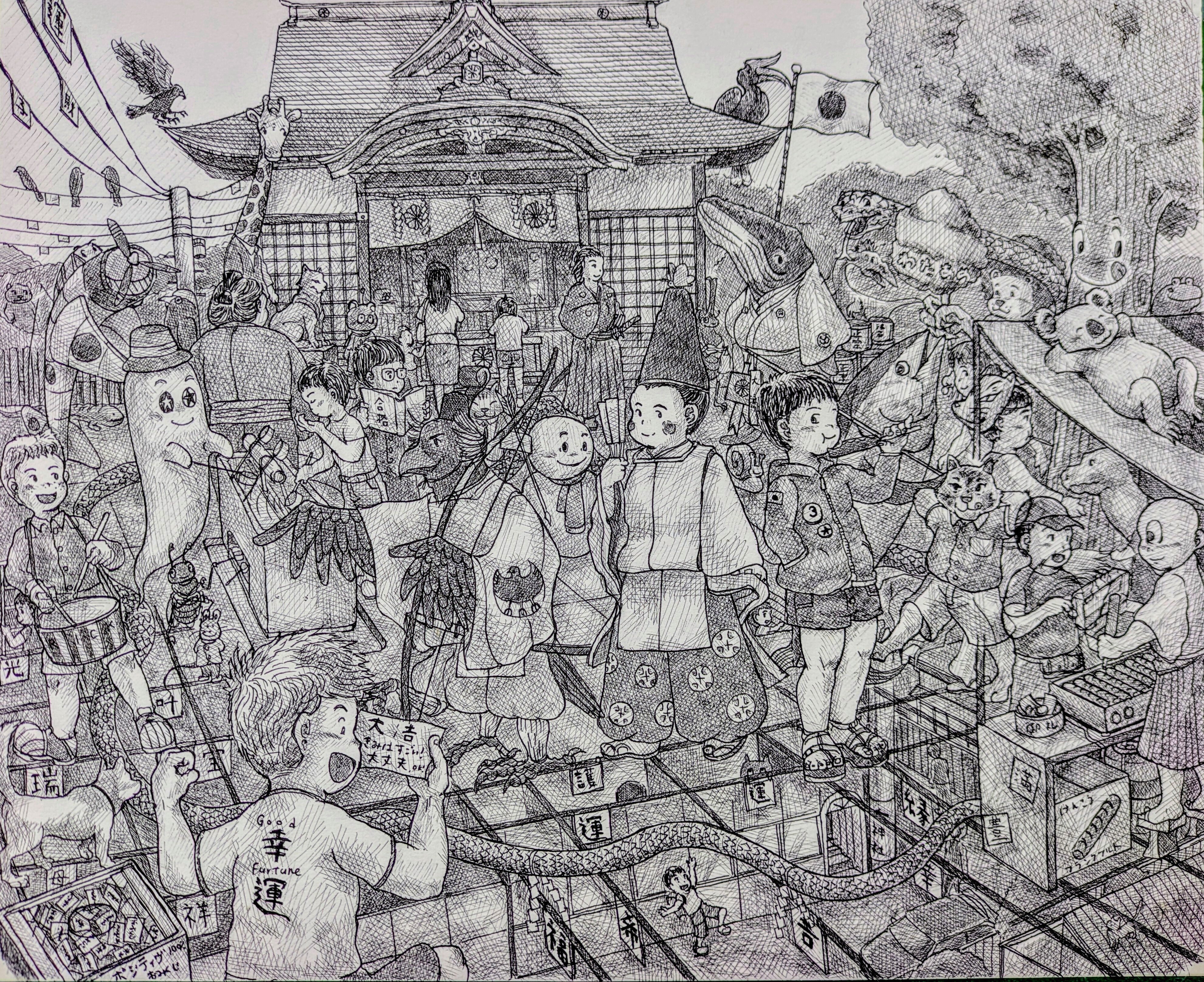 自己紹介/絵と僕｜Masa/お絵かき